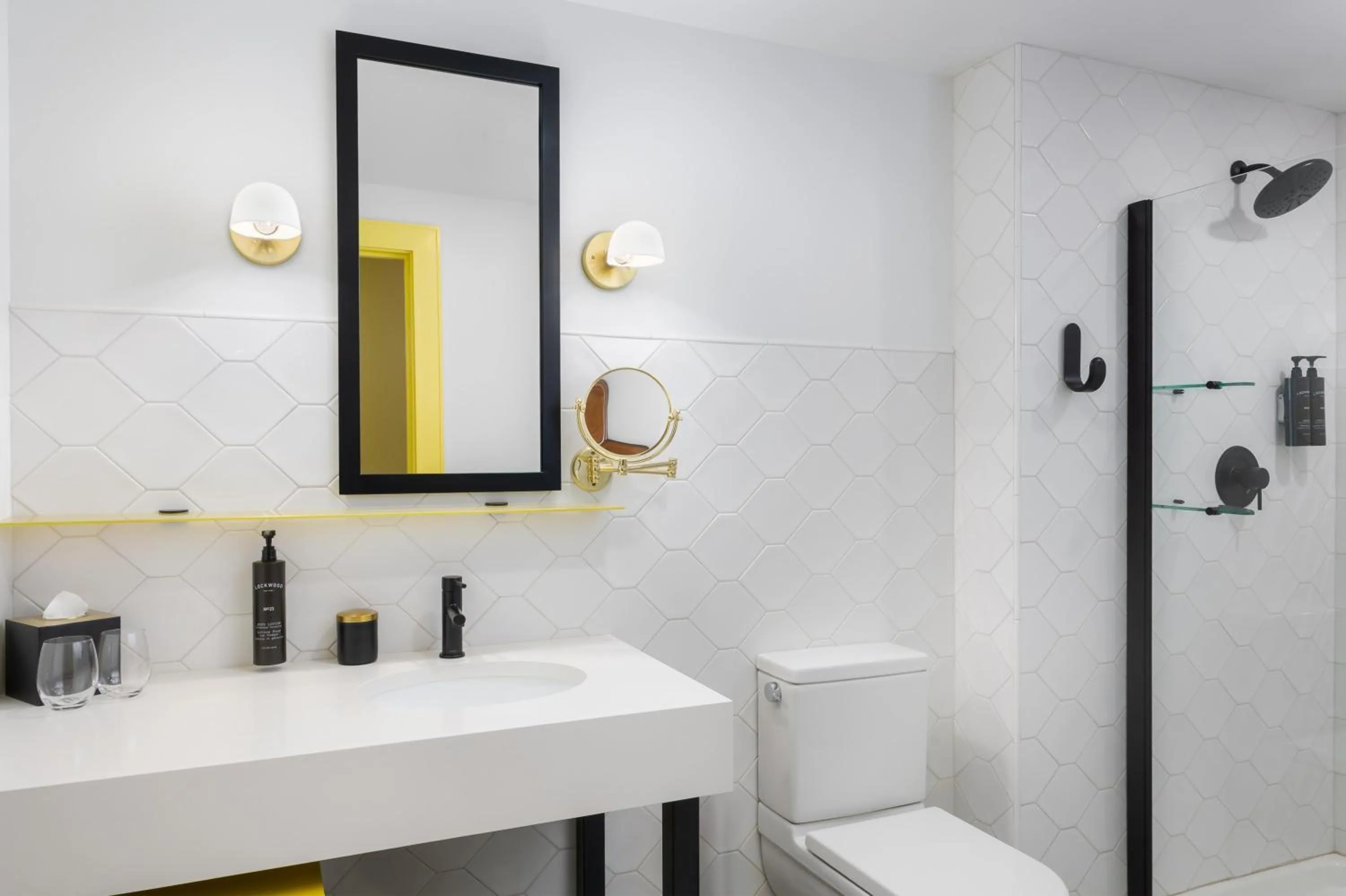 Bathroom in Angad Arts Hotel St Louis, Tapestry Collection by Hilton