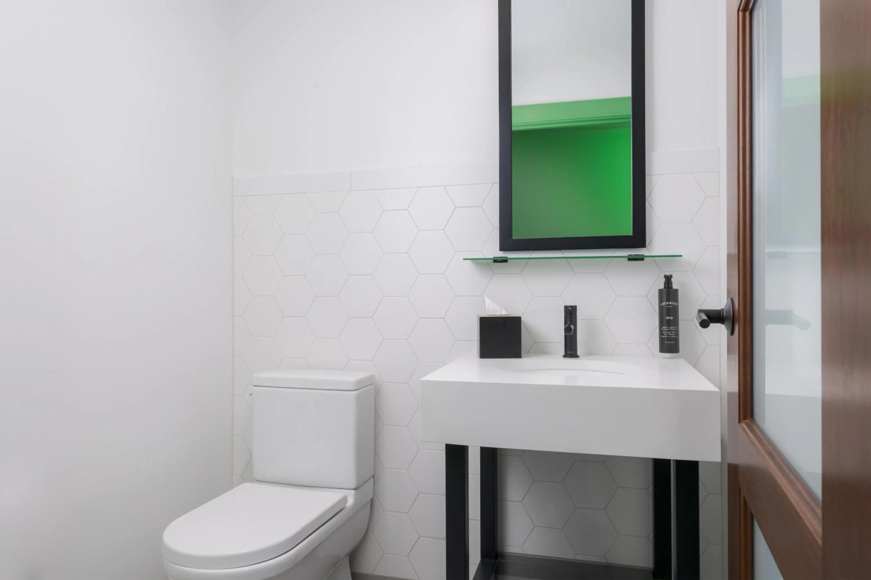 Bathroom in Angad Arts Hotel St Louis, Tapestry Collection by Hilton