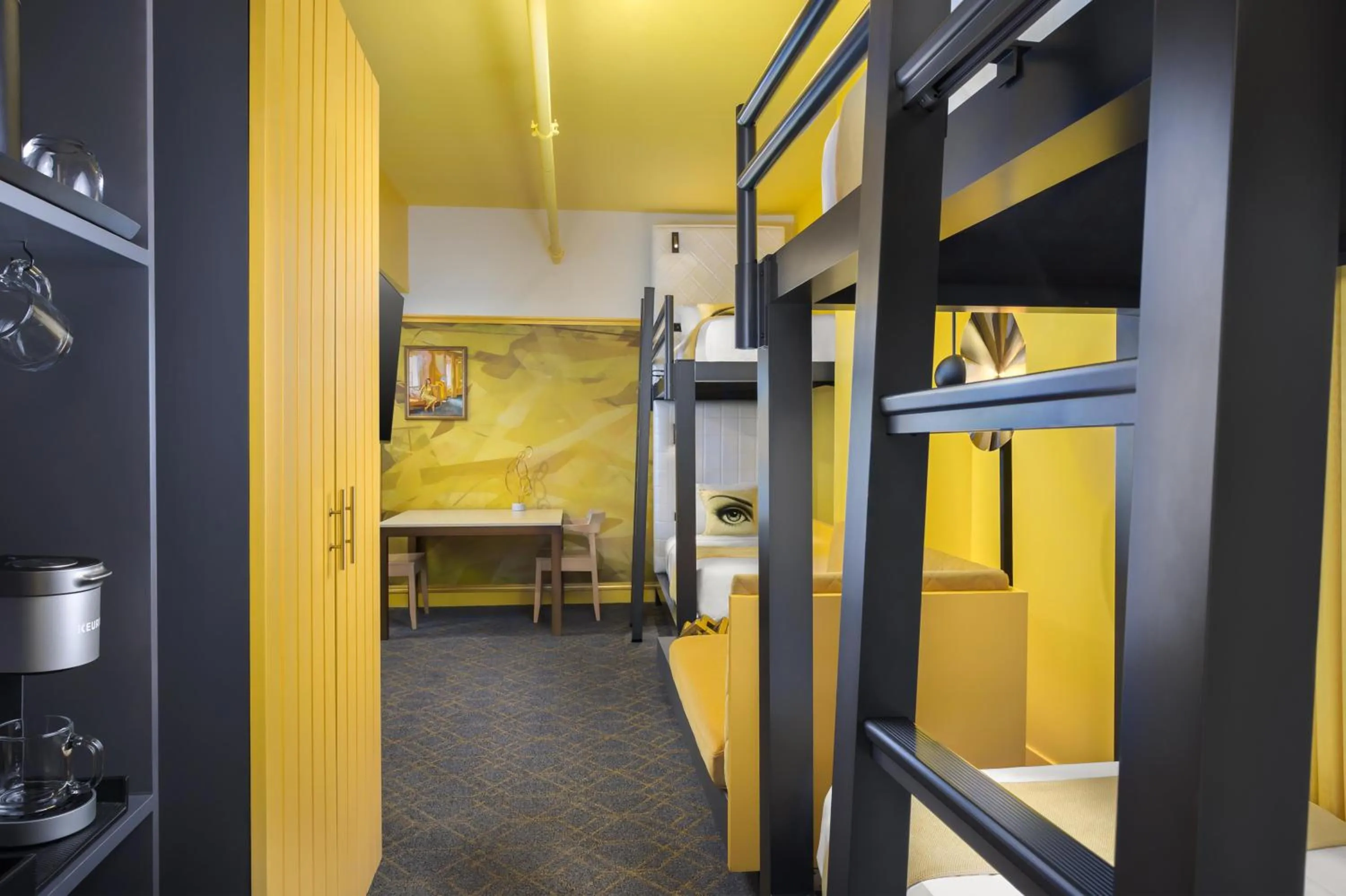 Bed in Angad Arts Hotel St Louis, Tapestry Collection by Hilton