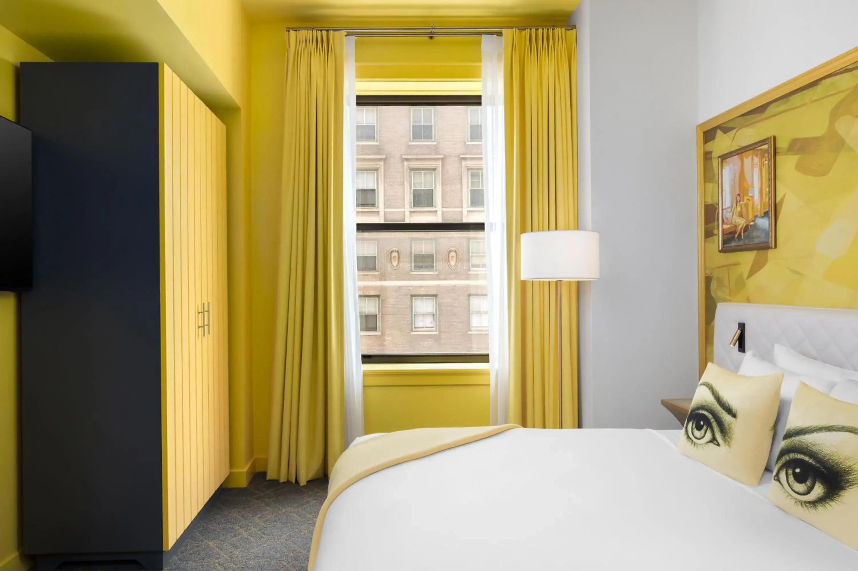 One-Bedroom Yellow King Suite with Kitchenette in Angad Arts Hotel St Louis, Tapestry Collection by Hilton One-Bedroom Yellow King Suite with Kitchenette in Angad Arts Hotel St Louis, Tapestry Collection by Hilton
