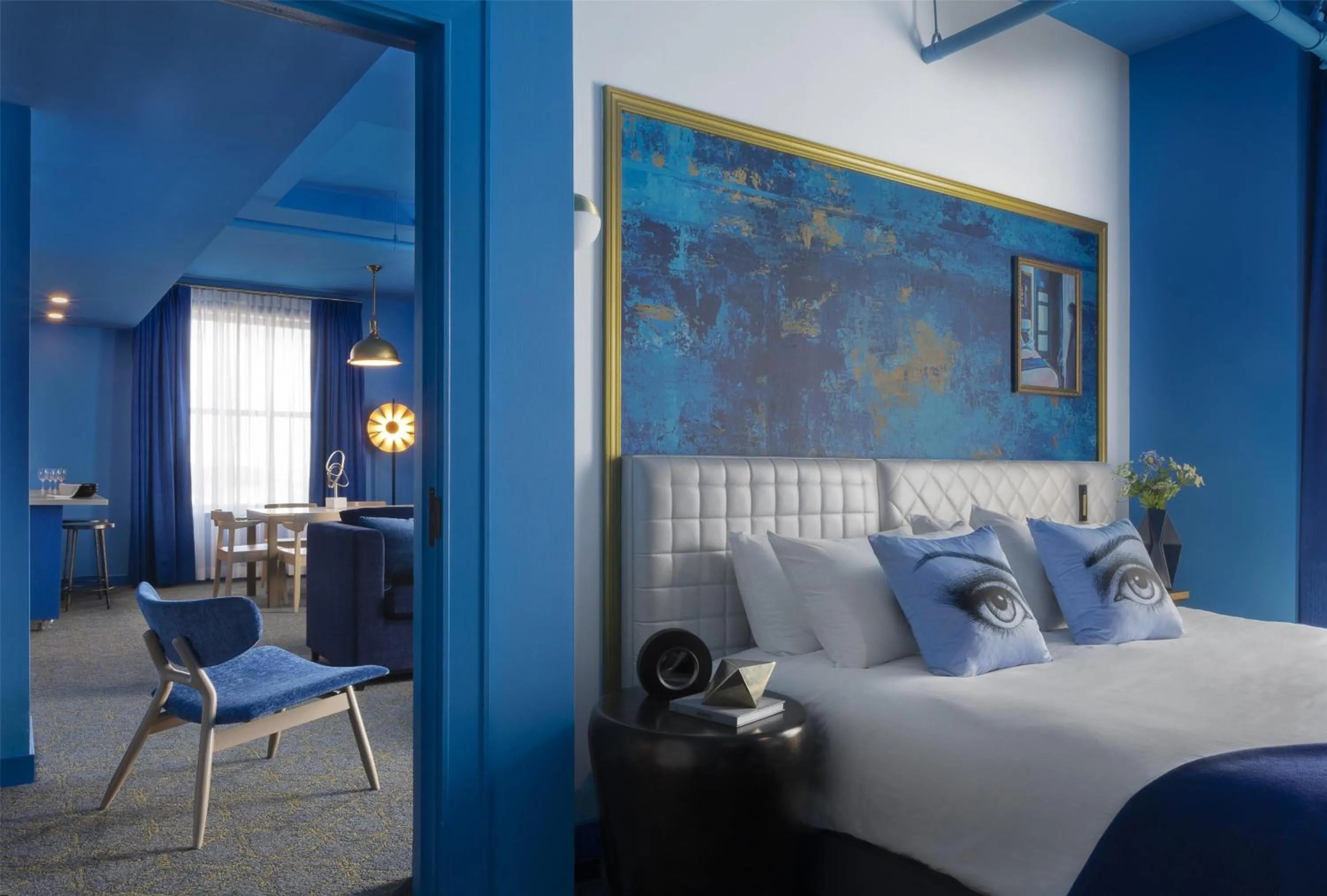 Bed in Angad Arts Hotel St Louis, Tapestry Collection by Hilton