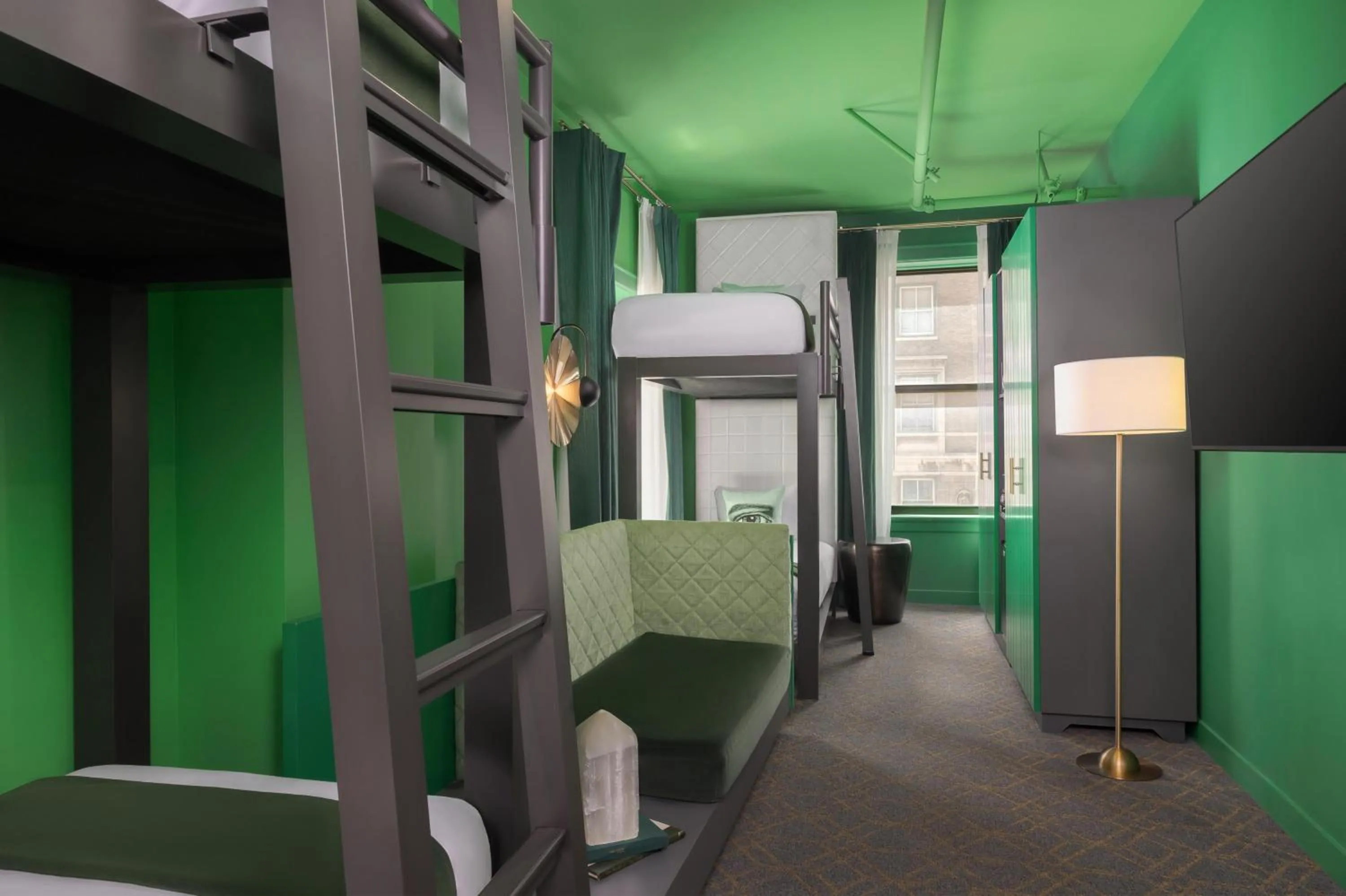 Bed in Angad Arts Hotel St Louis, Tapestry Collection by Hilton