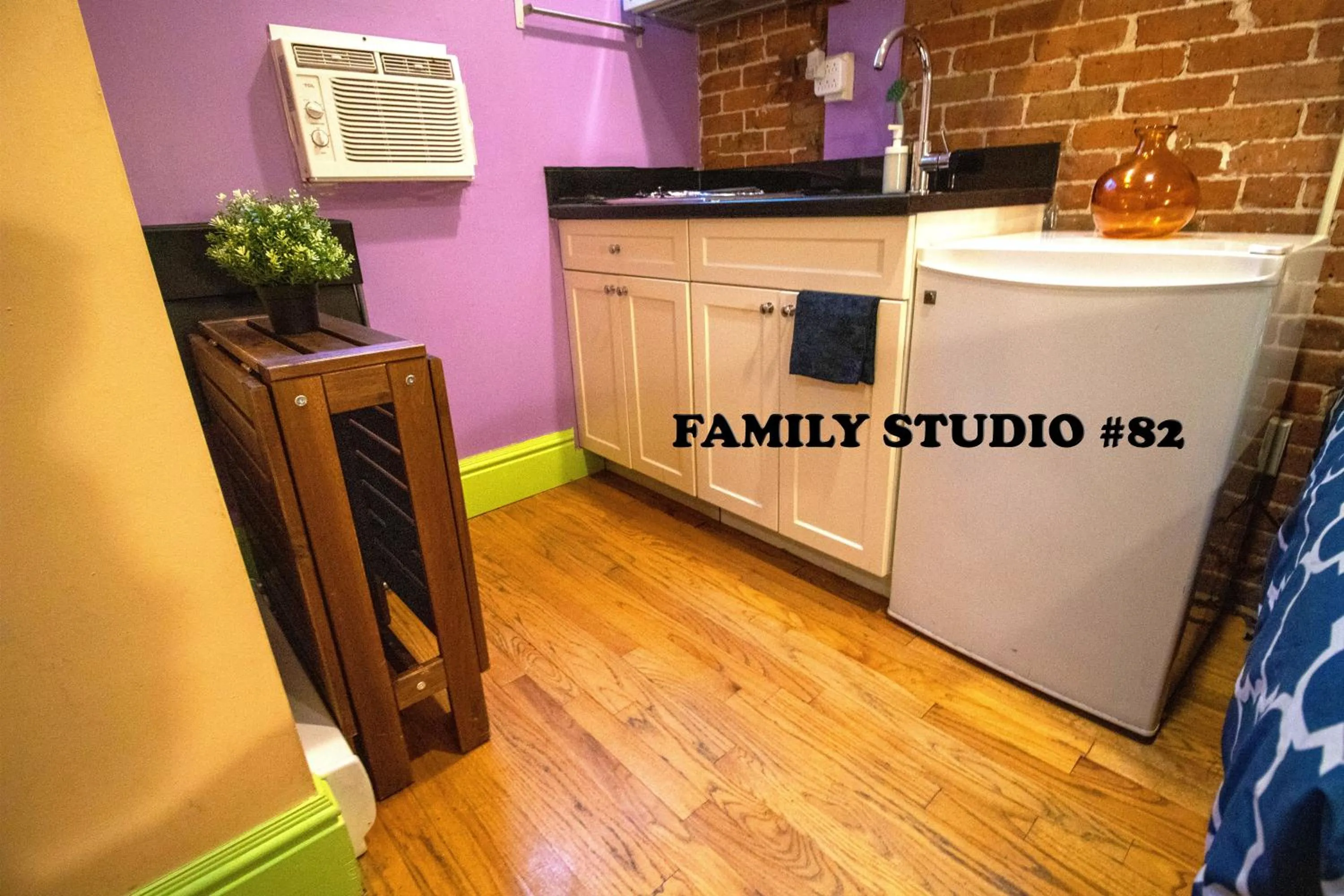 Kitchen or kitchenette in NYC Empire Apartments