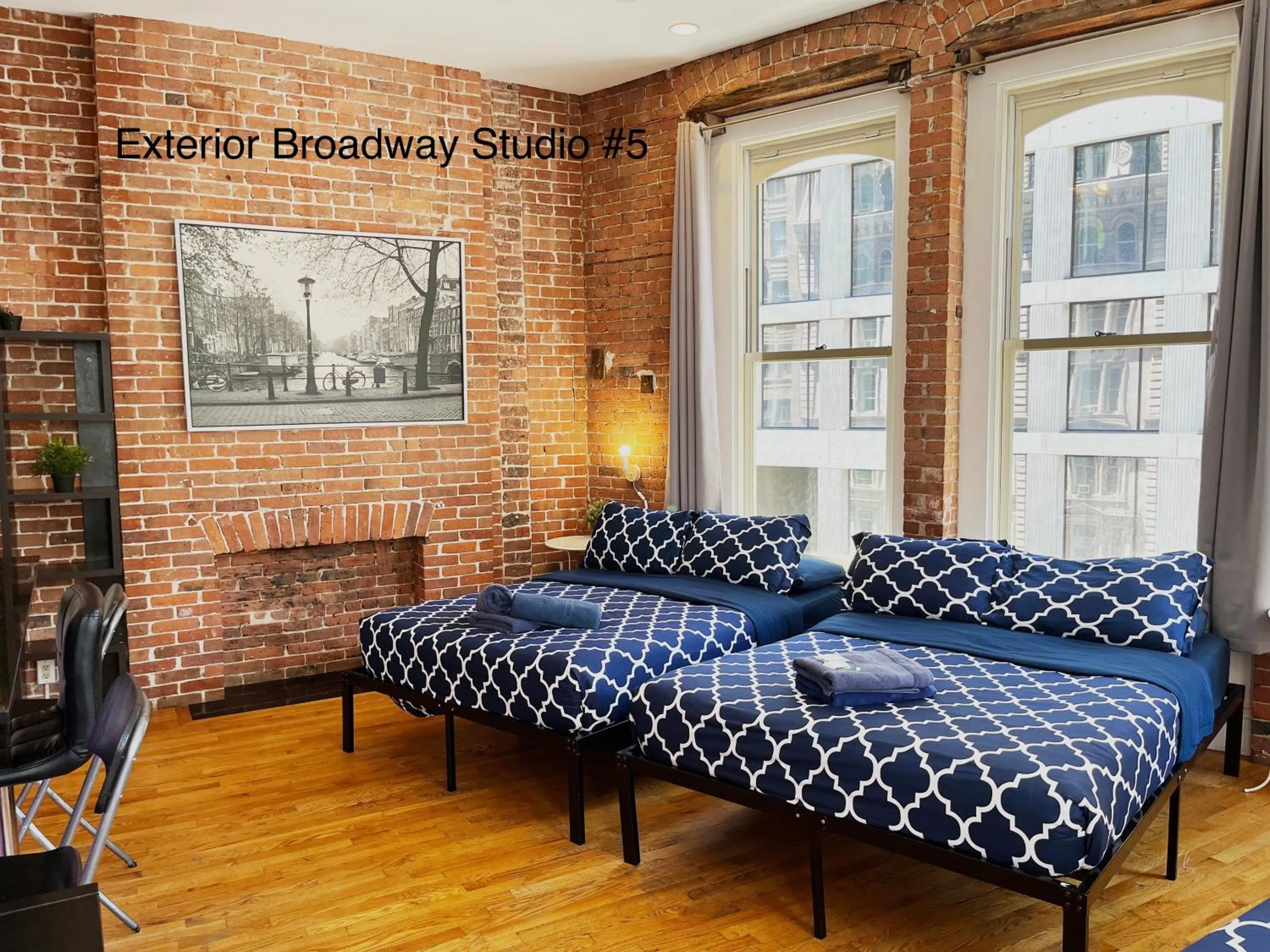 Bed in NYC Empire Apartments