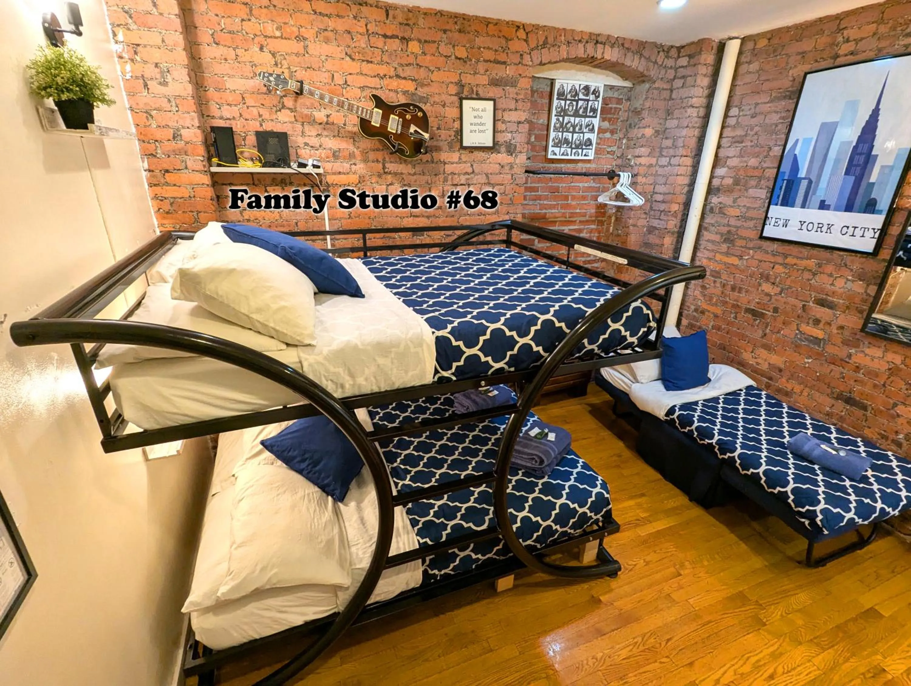 Bed in NYC Empire Apartments