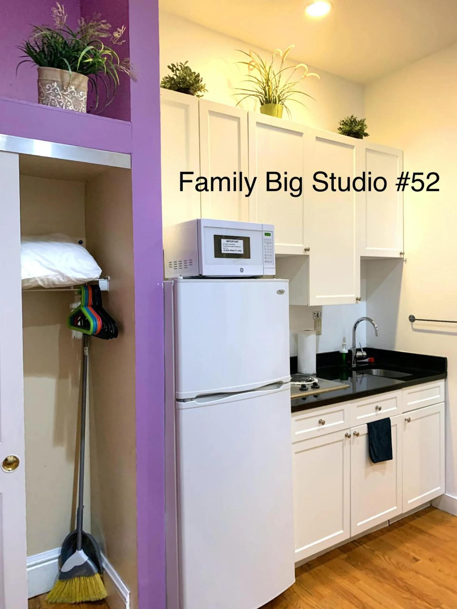 Kitchen or kitchenette in NYC Empire Apartments