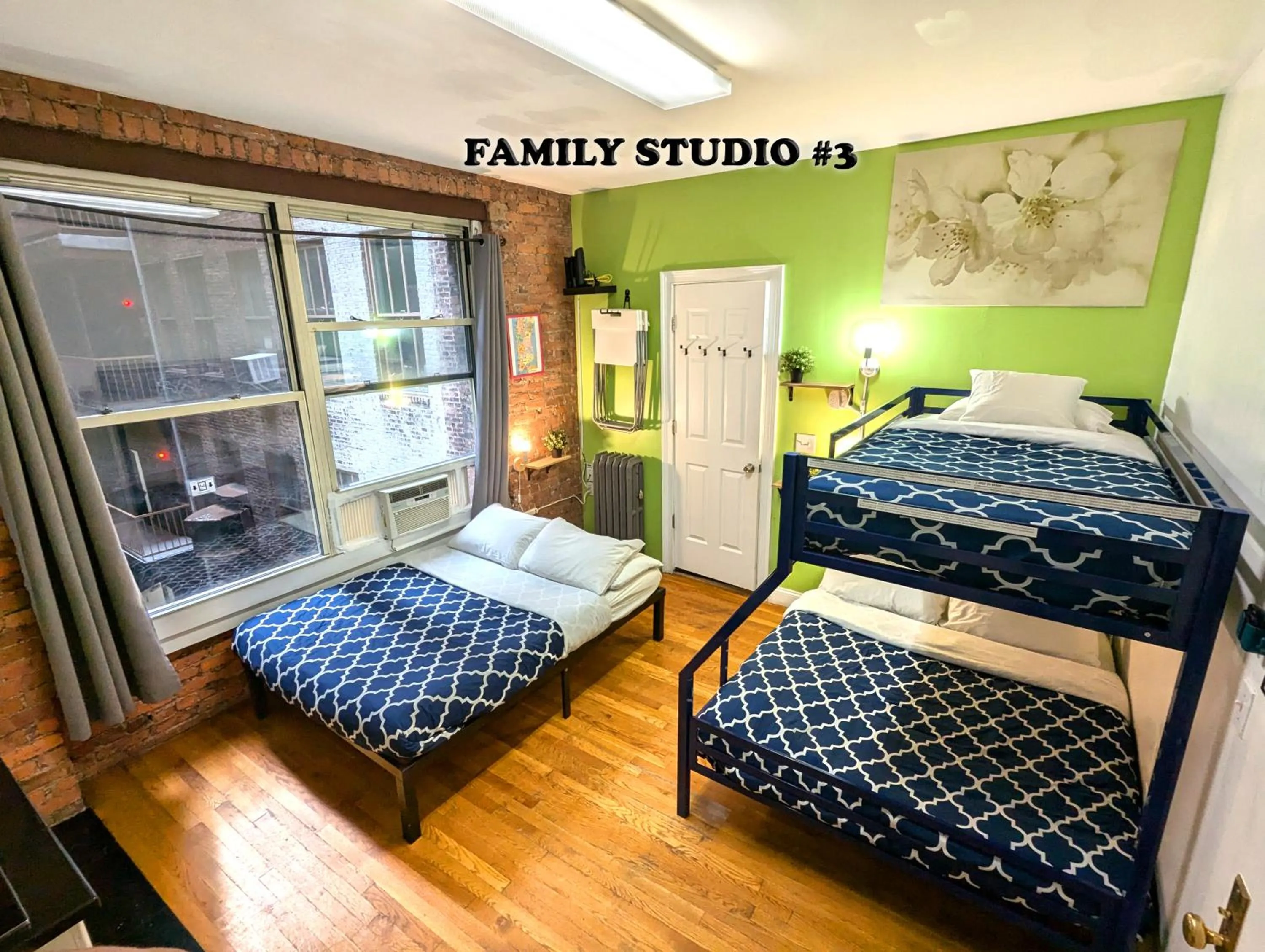 Bed in NYC Empire Apartments