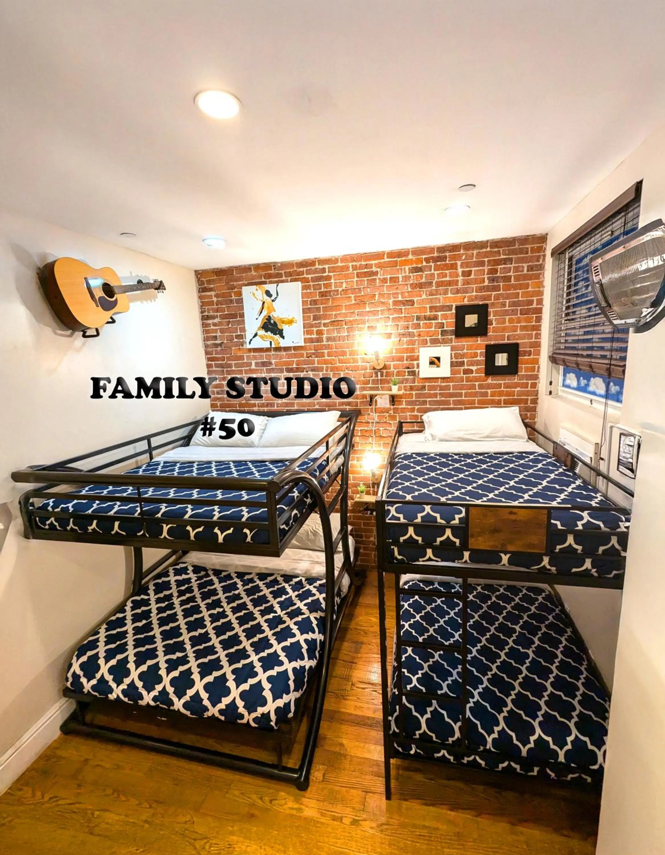 Bedroom, Bed in NYC Empire Apartments