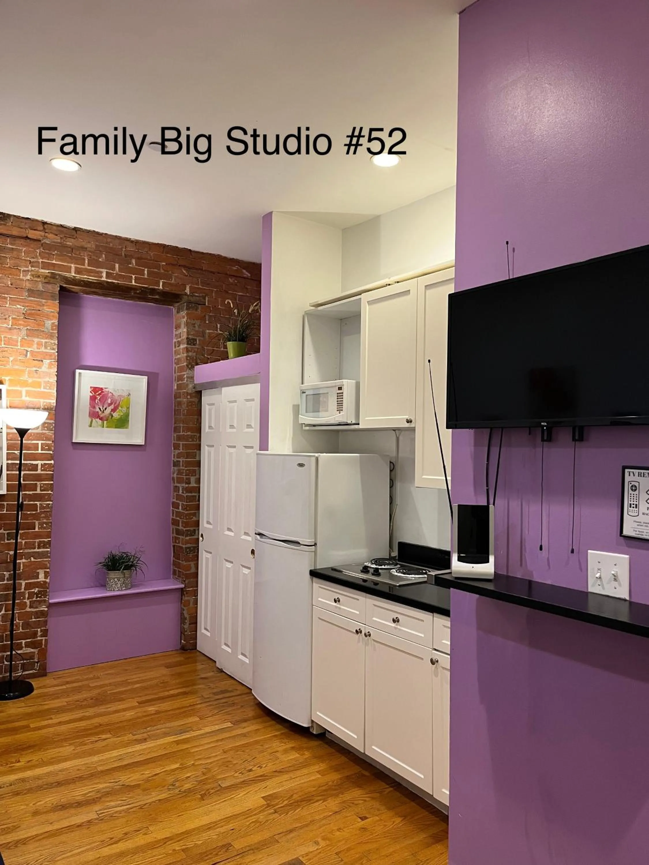 Kitchen or kitchenette in NYC Empire Apartments