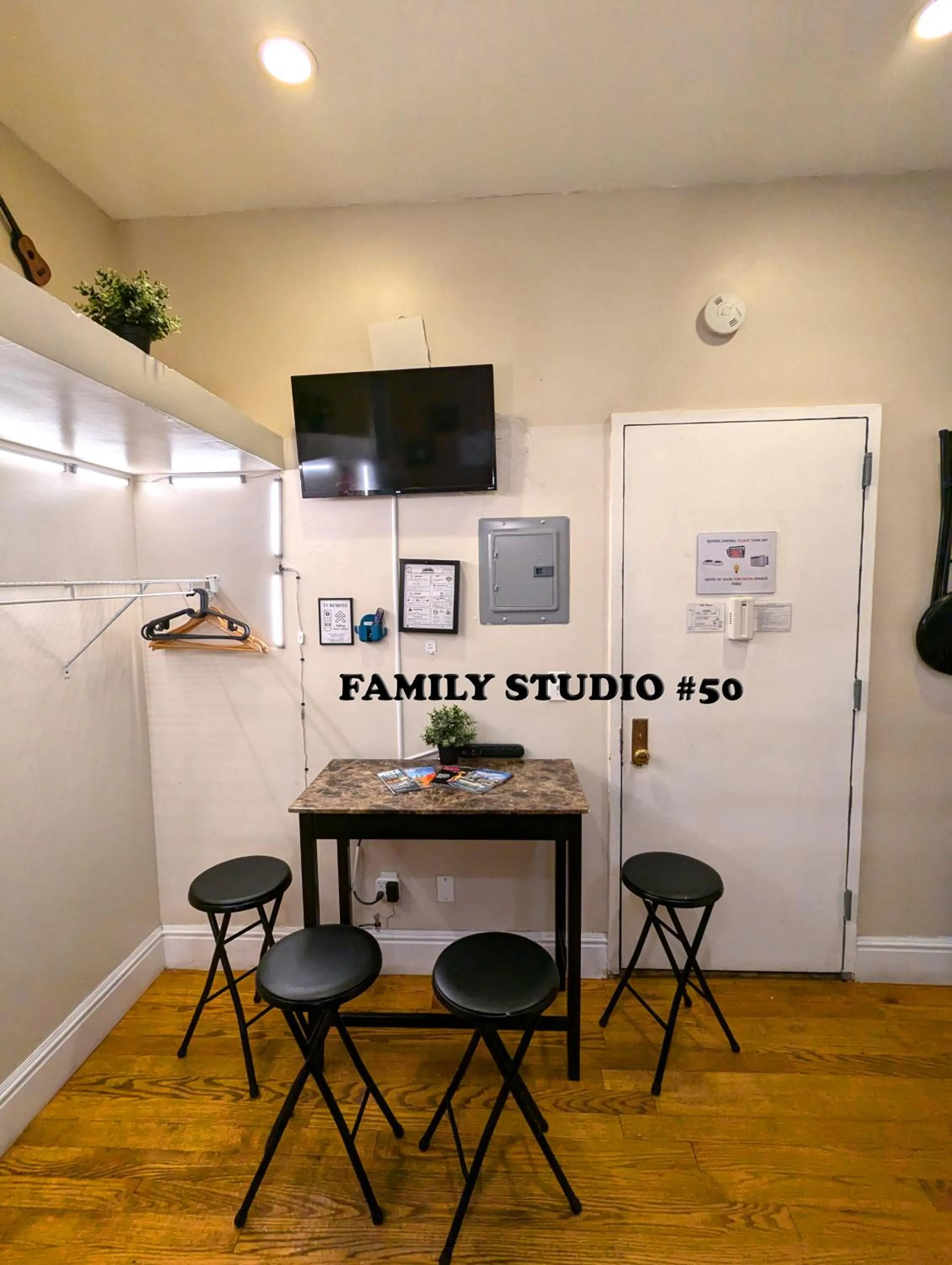 Dining area in NYC Empire Apartments