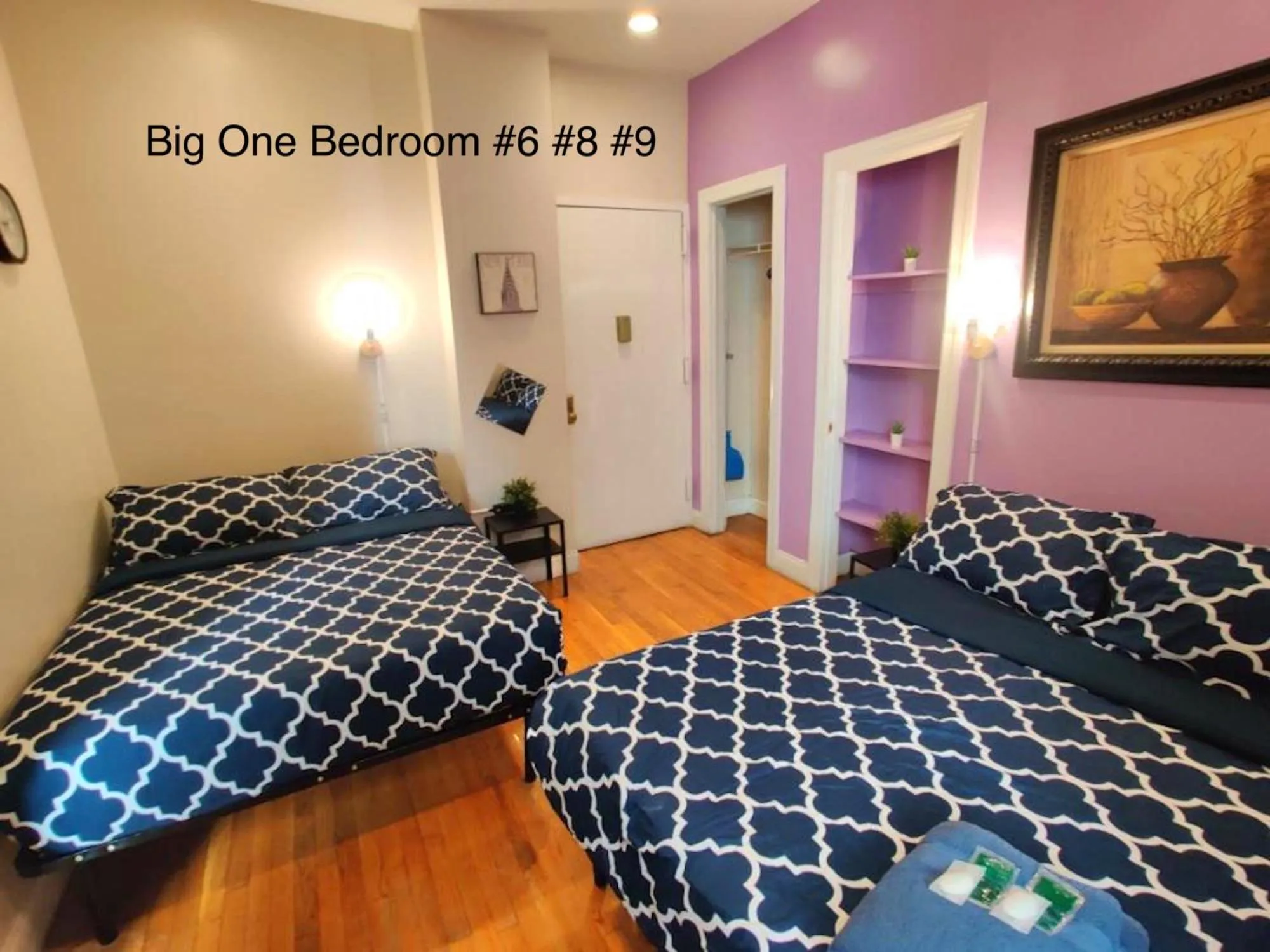 Bed in NYC Empire Apartments