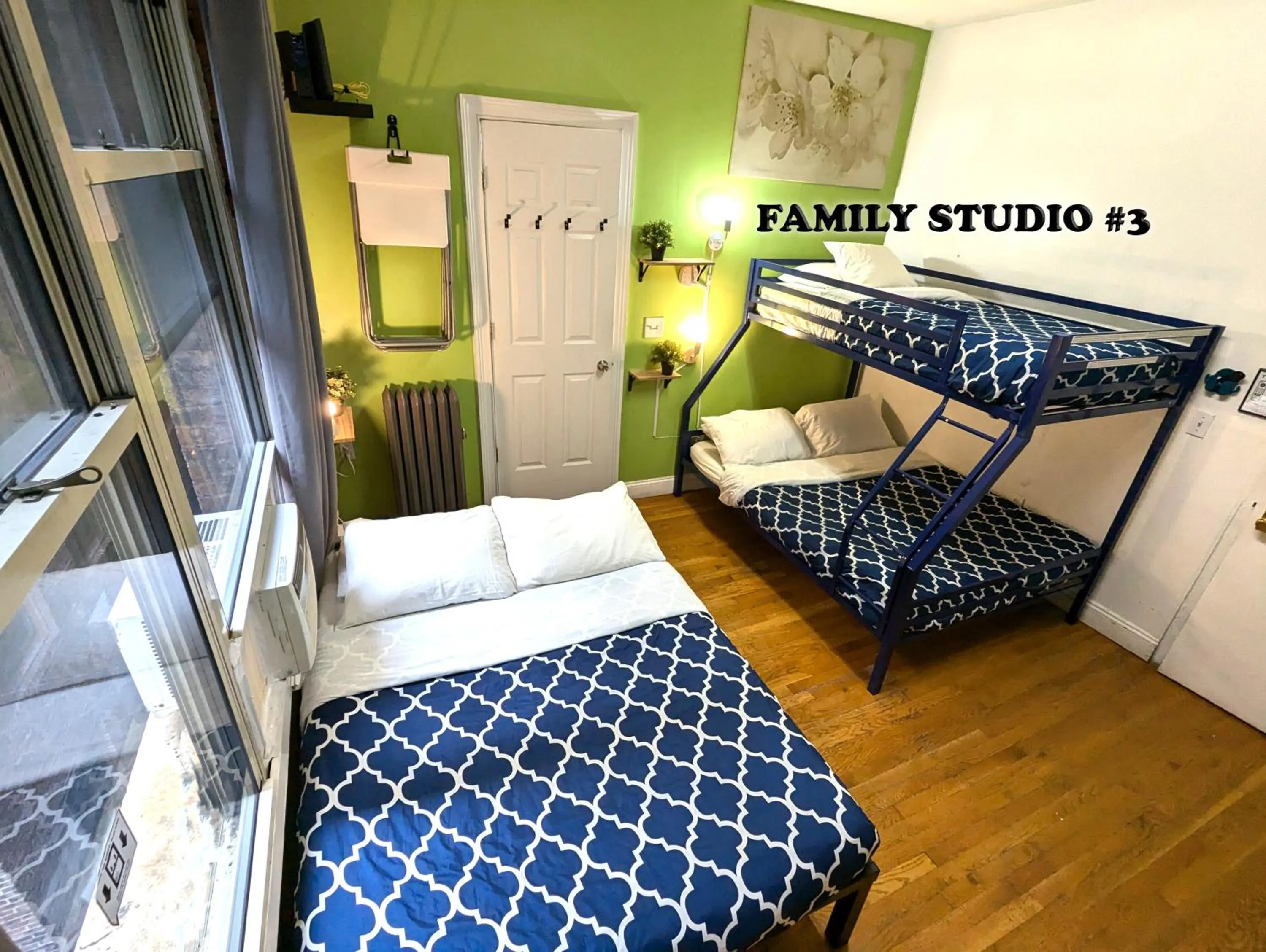 Bed in NYC Empire Apartments