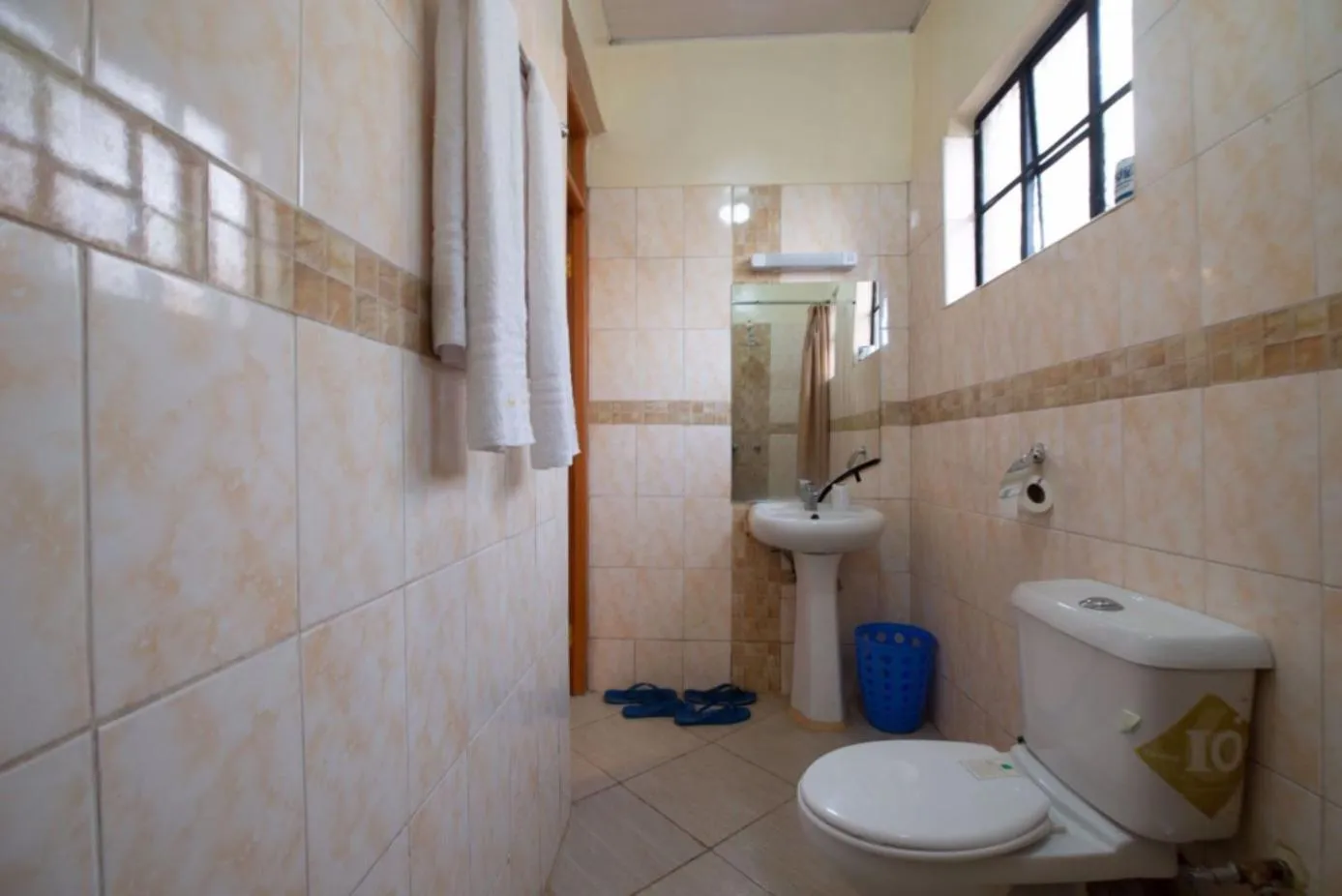 Bathroom in Hotel Troy