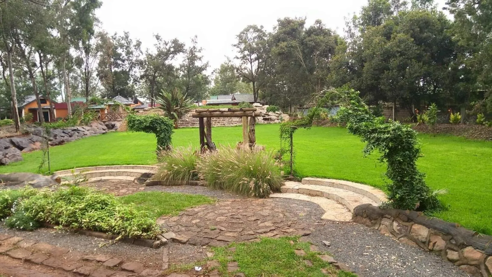 Garden in Hotel Troy