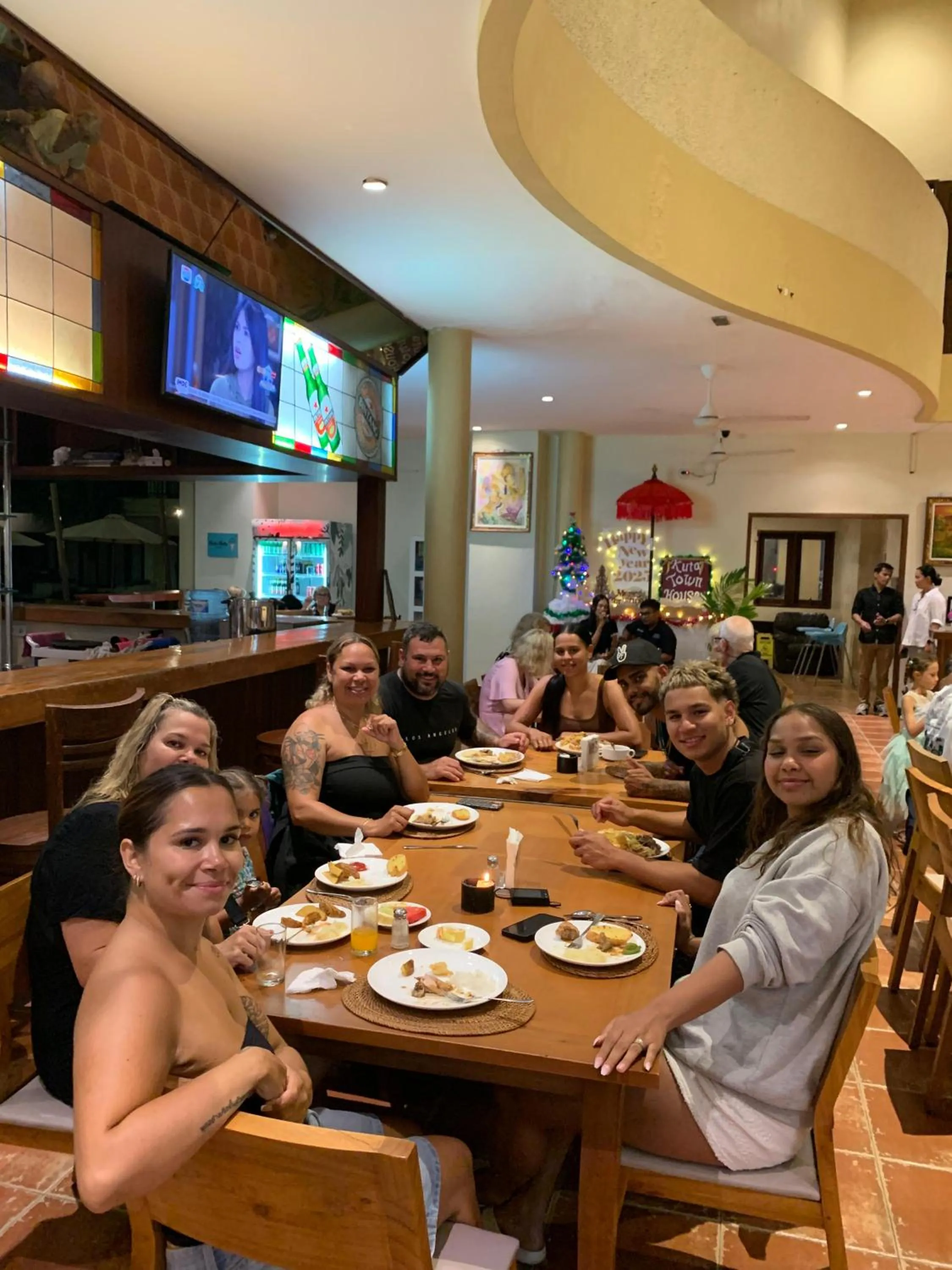 Restaurant/places to eat in Kuta Town House Apartments