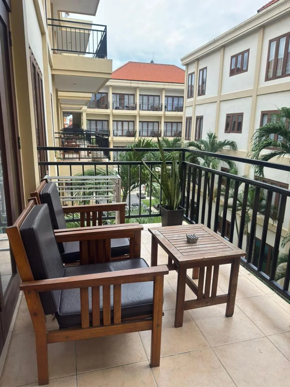 Balcony/Terrace in Kuta Town House Apartments
