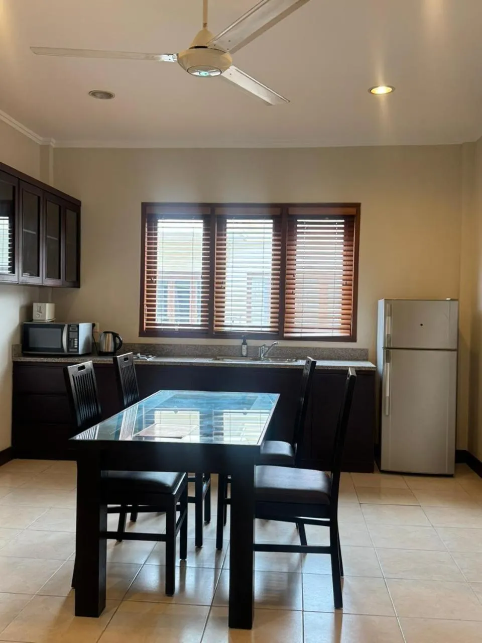 Dining area in Kuta Town House Apartments