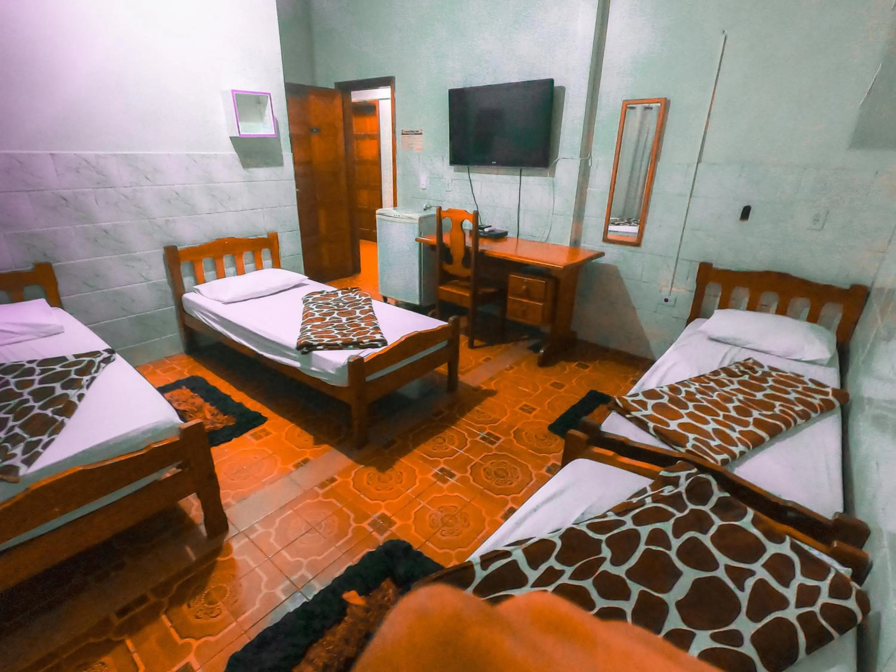 Photo of the whole room, Bed in Guajará Palace Hotel