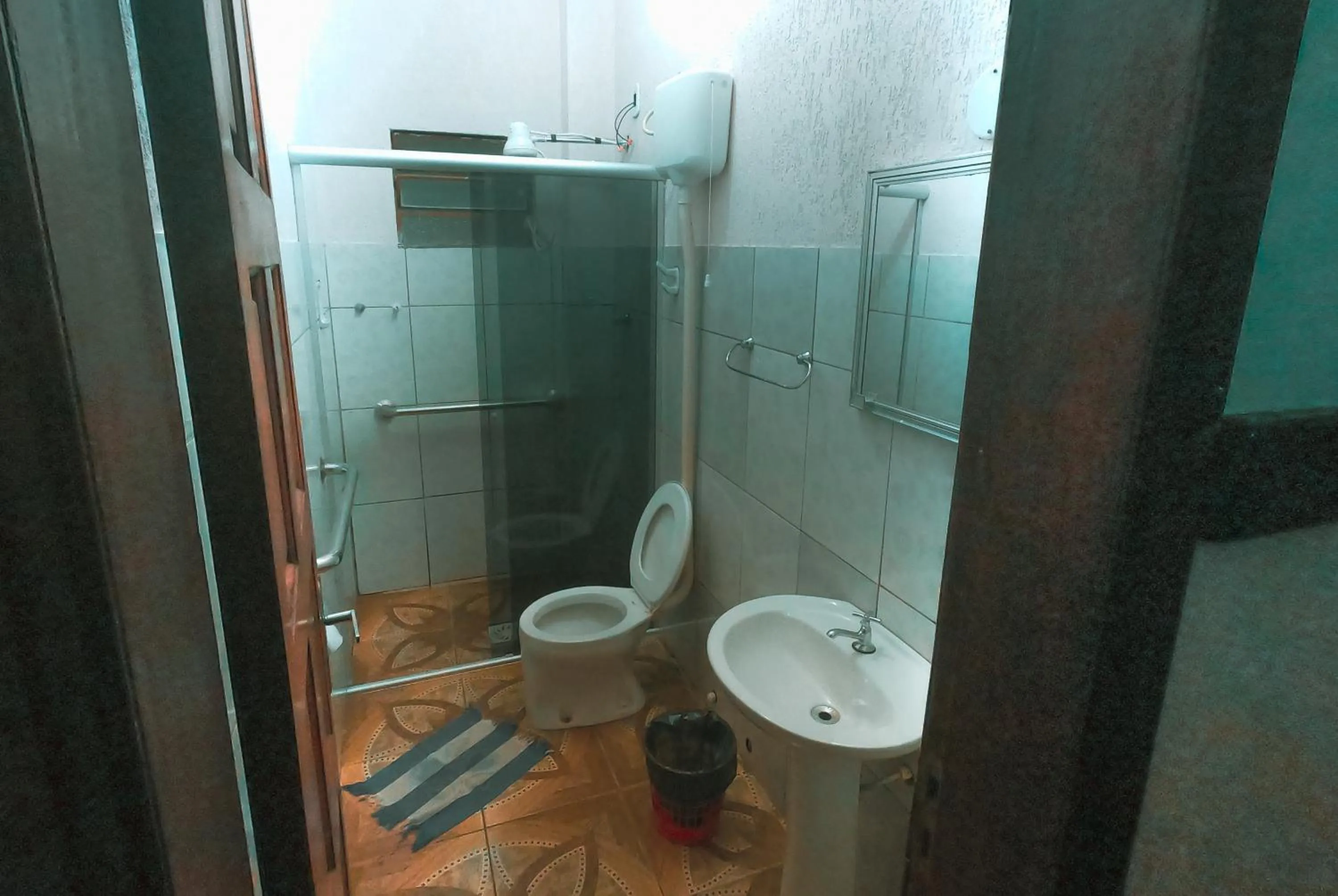 Bathroom in Guajará Palace Hotel