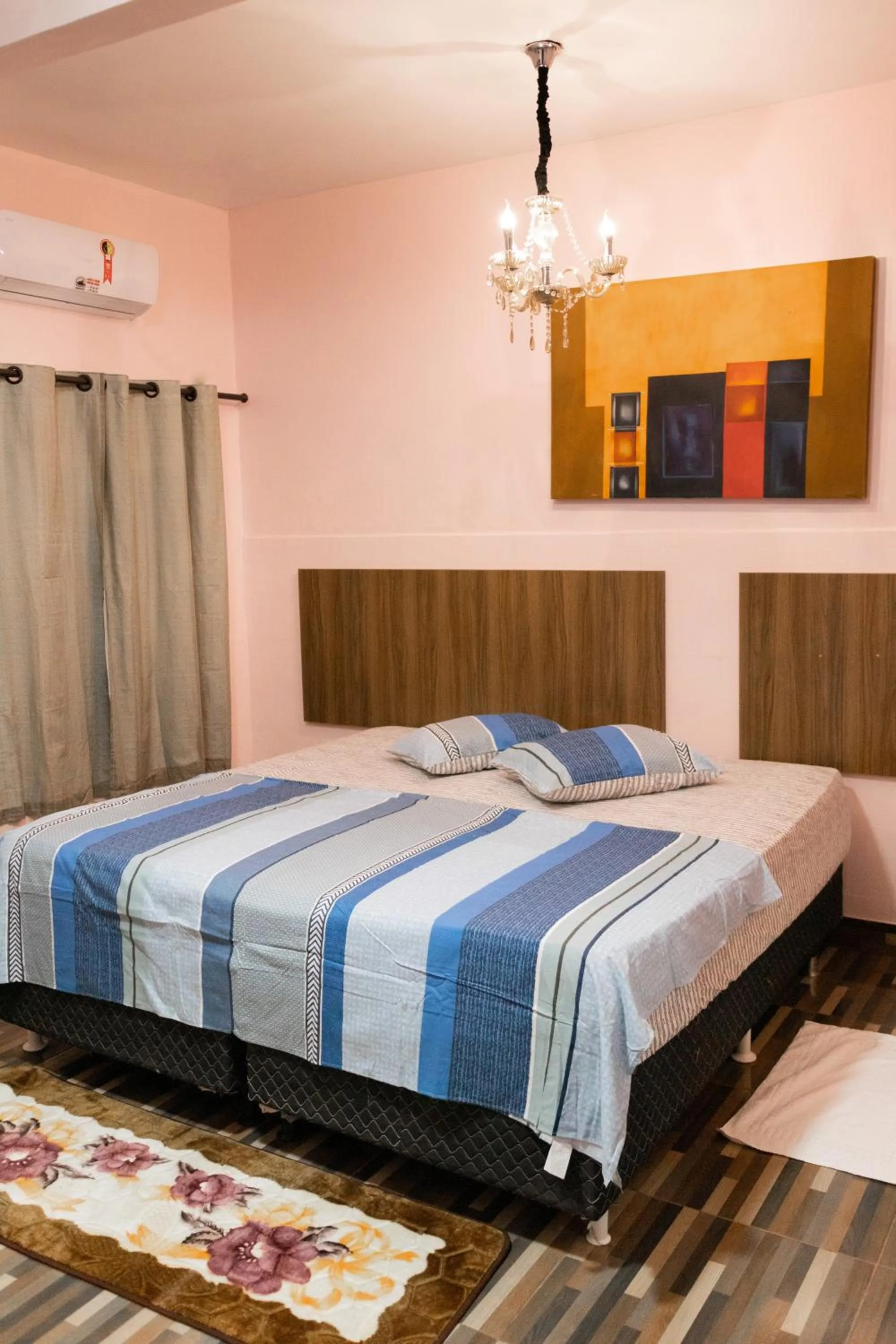 Photo of the whole room, Bed in Guajará Palace Hotel