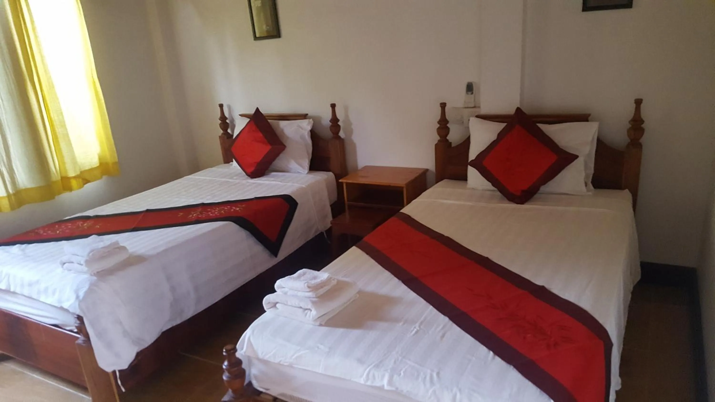 Bed in Villa Rattanakon