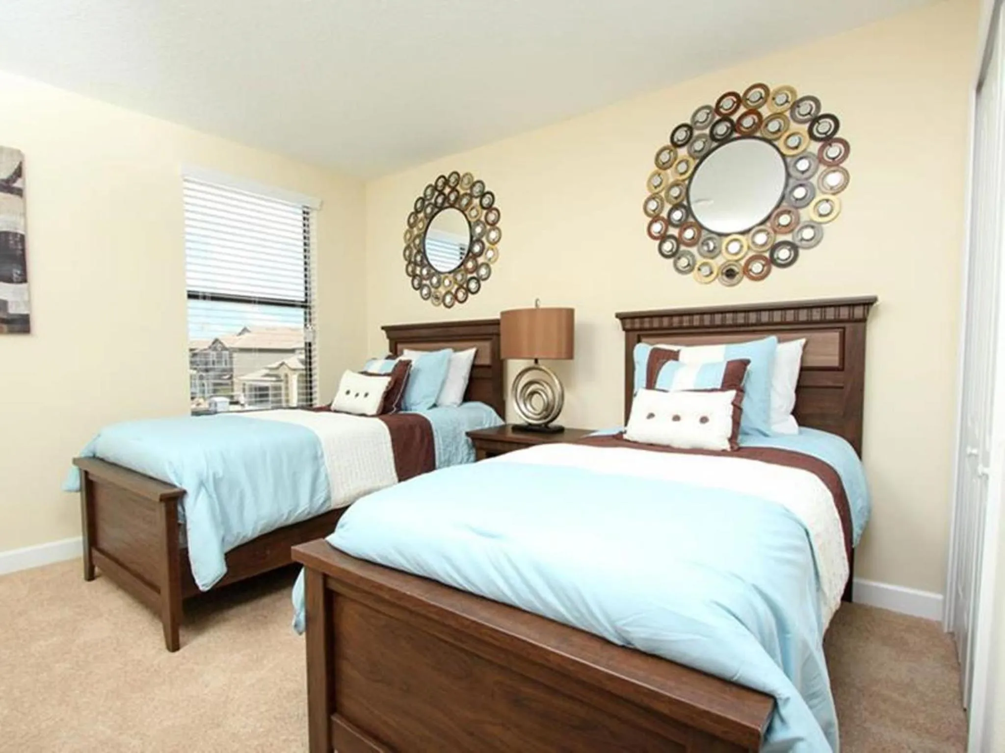 Bedroom, Bed in Private Pool Homes