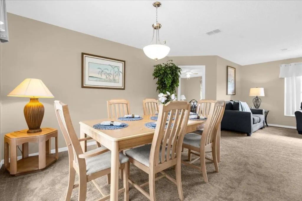 Dining area in Private Pool Homes