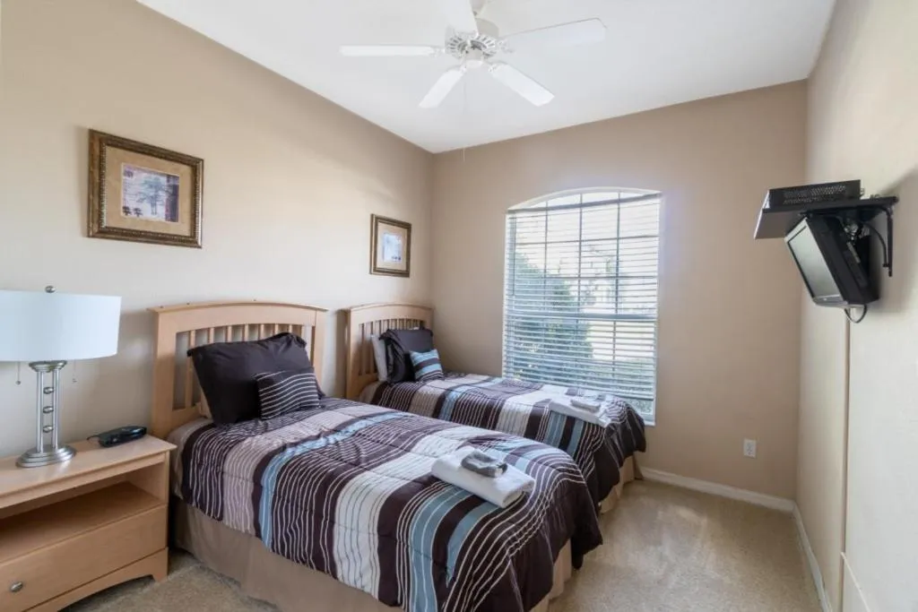 Bedroom, Bed in Private Pool Homes