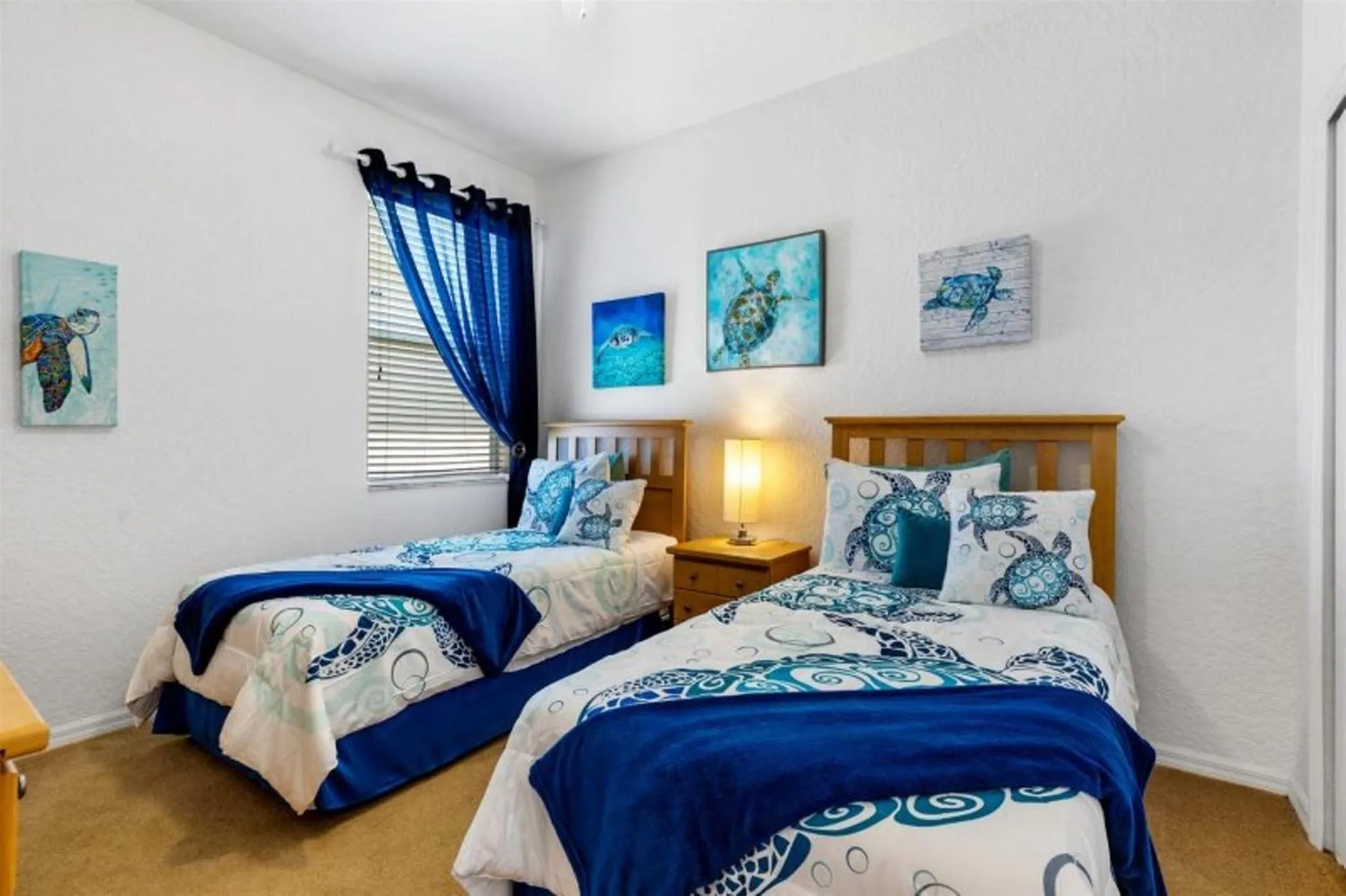 Bedroom, Bed in Private Pool Homes