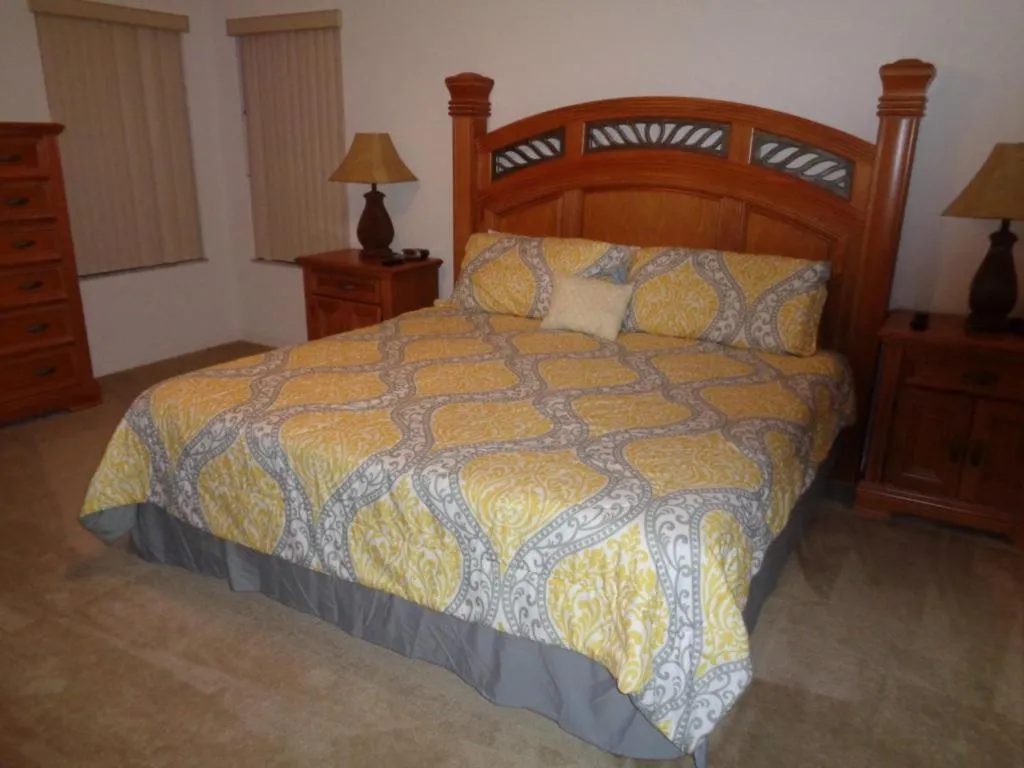 Bedroom, Bed in Private Pool Homes