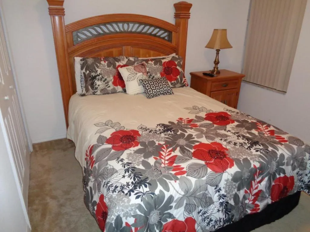 Bedroom, Bed in Private Pool Homes