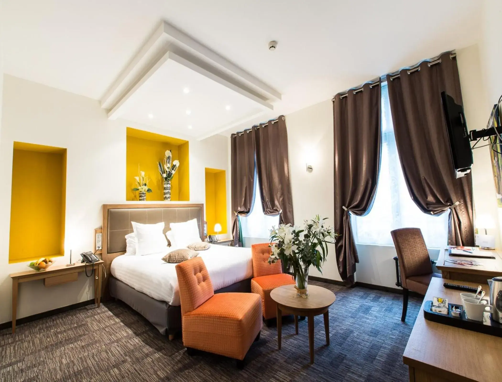 Charm Double Room in Hôtel Spa Marotte Charm Double Room in Hôtel Spa Marotte