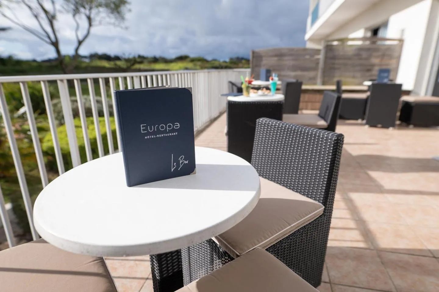 Patio in Hotel Europa