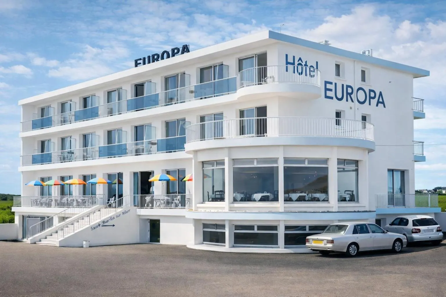 Property building in Hotel Europa
