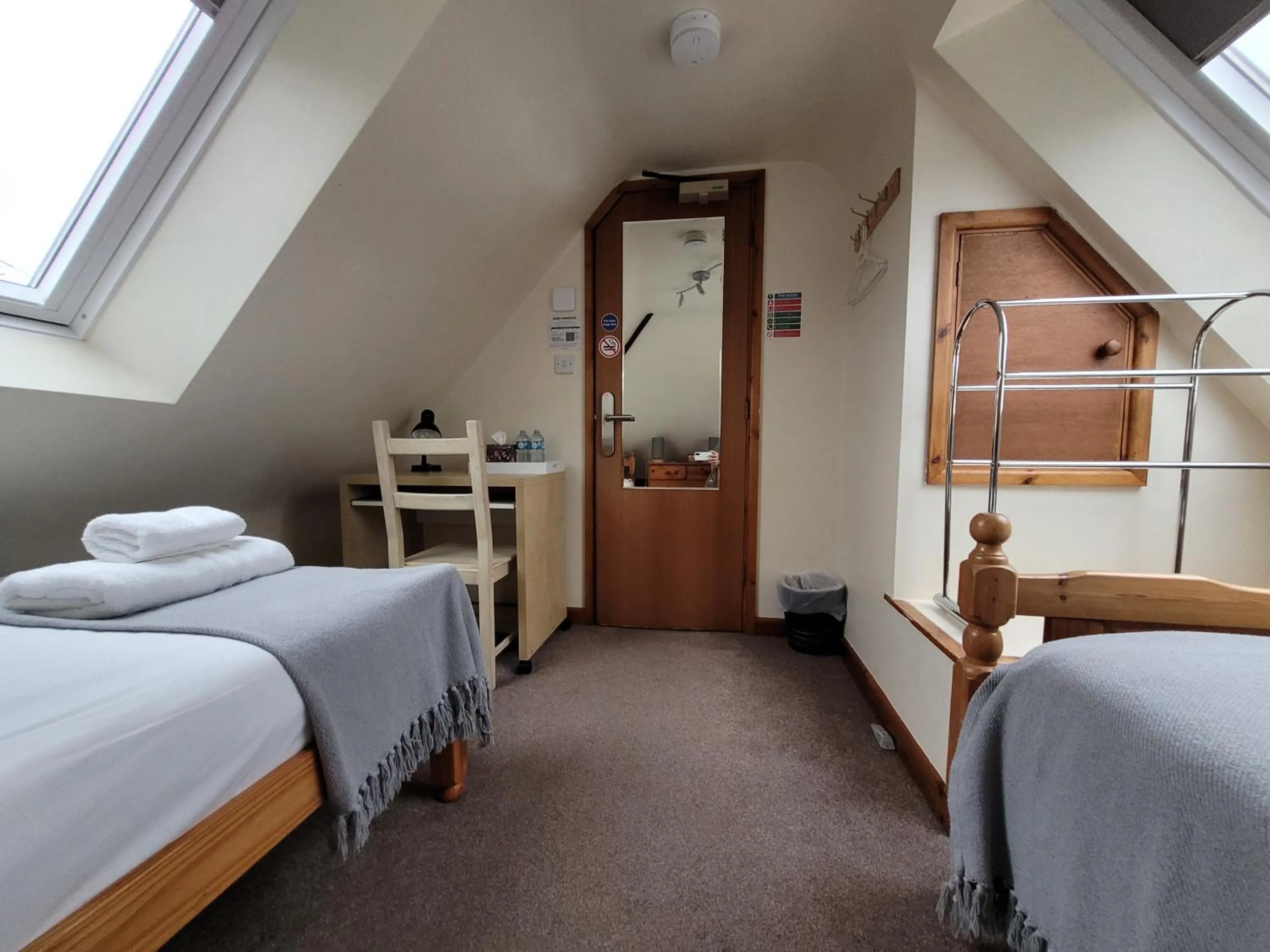 Bed in Cornerways Guest House