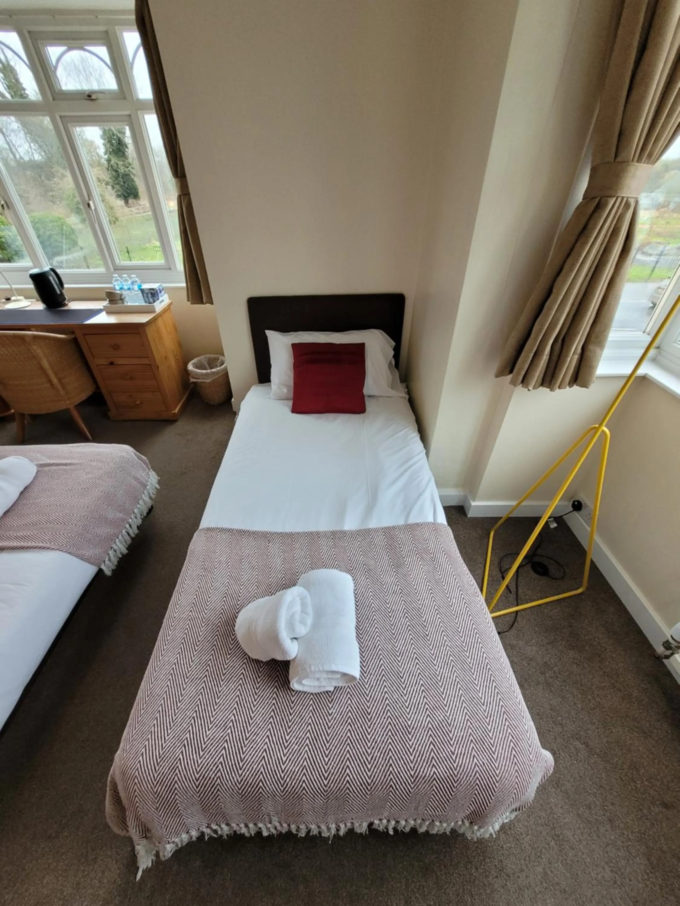 Bed in Cornerways Guest House