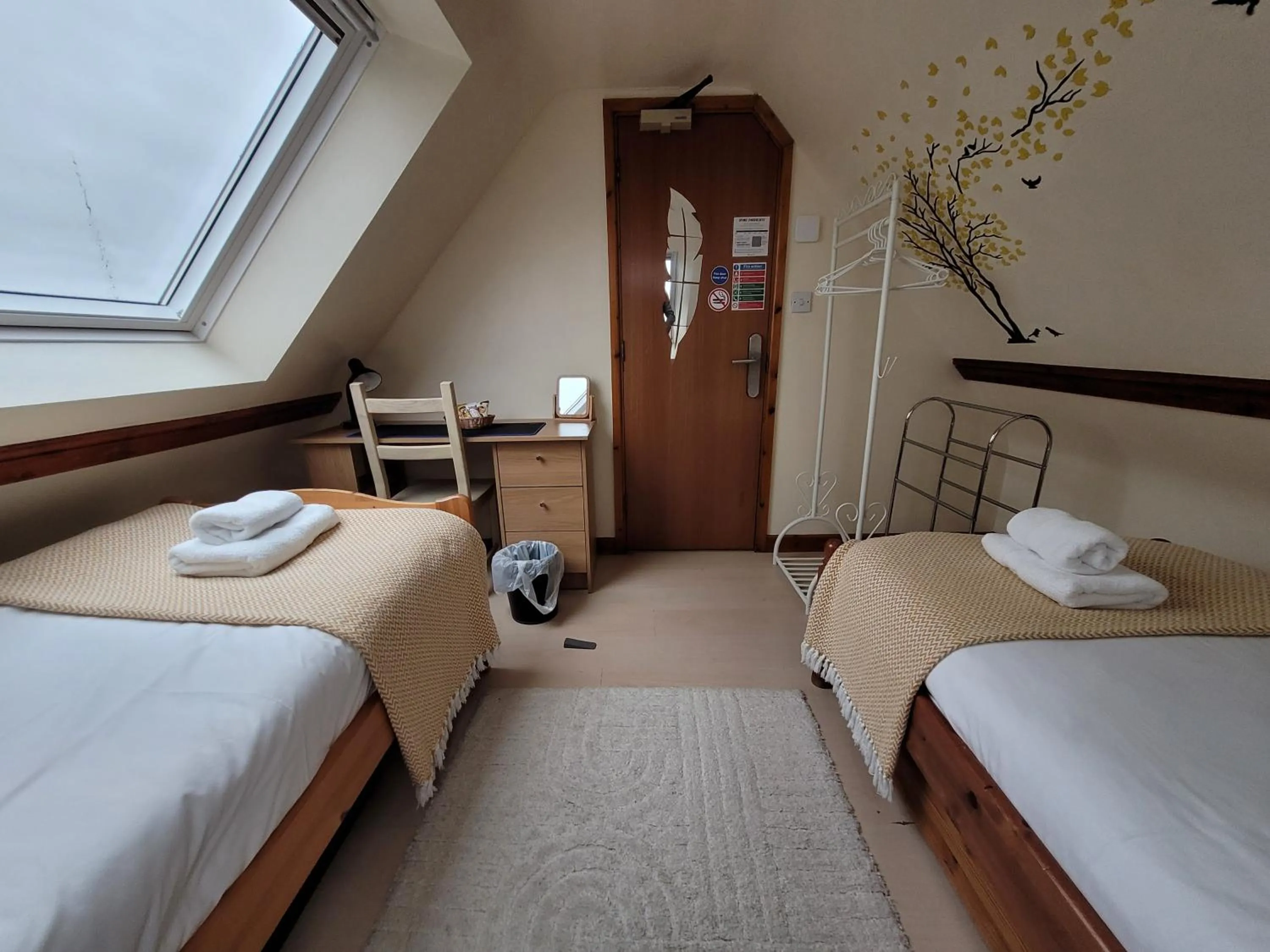 Bed in Cornerways Guest House