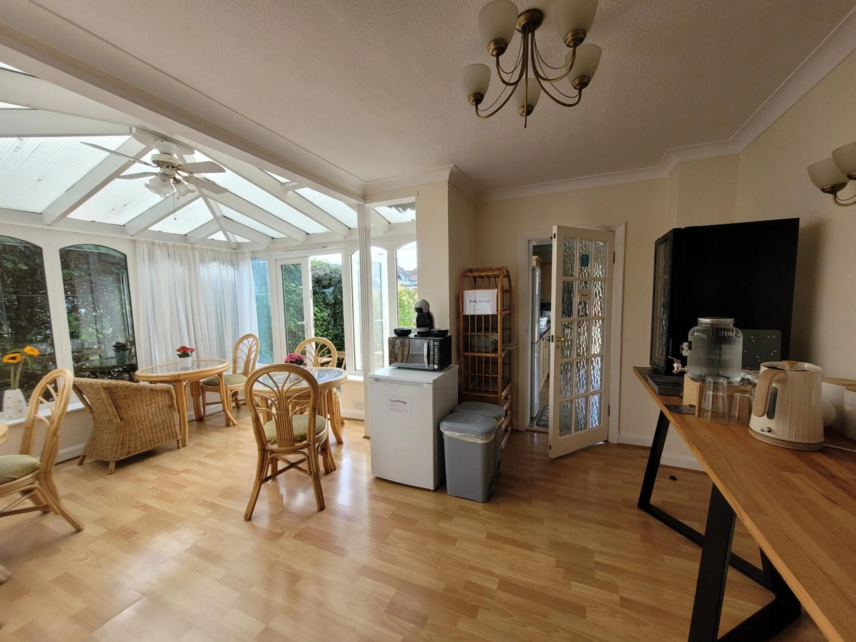 Dining area in Cornerways Guest House