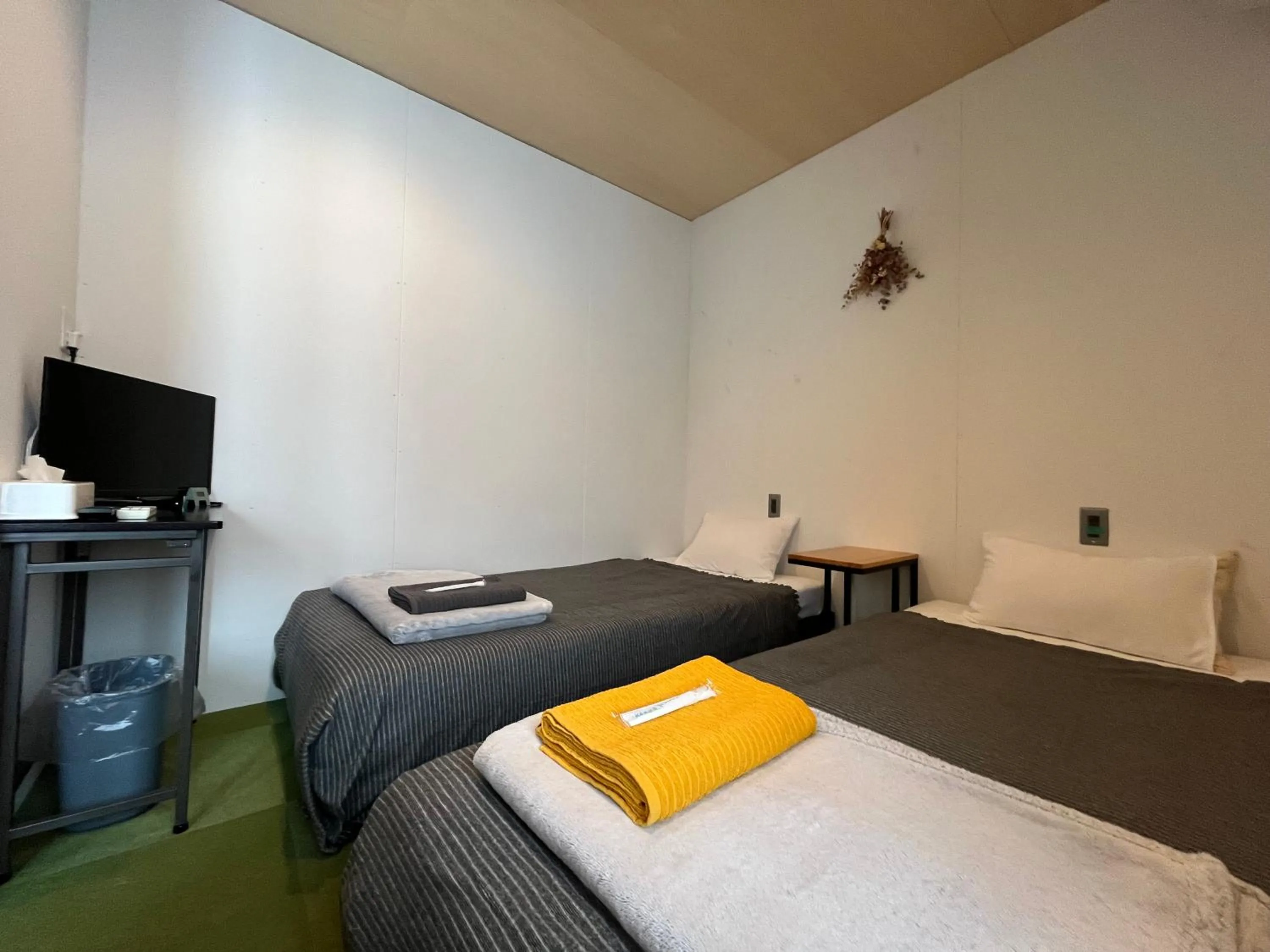 Bed in GuestHouse Shirakawa-Go INN