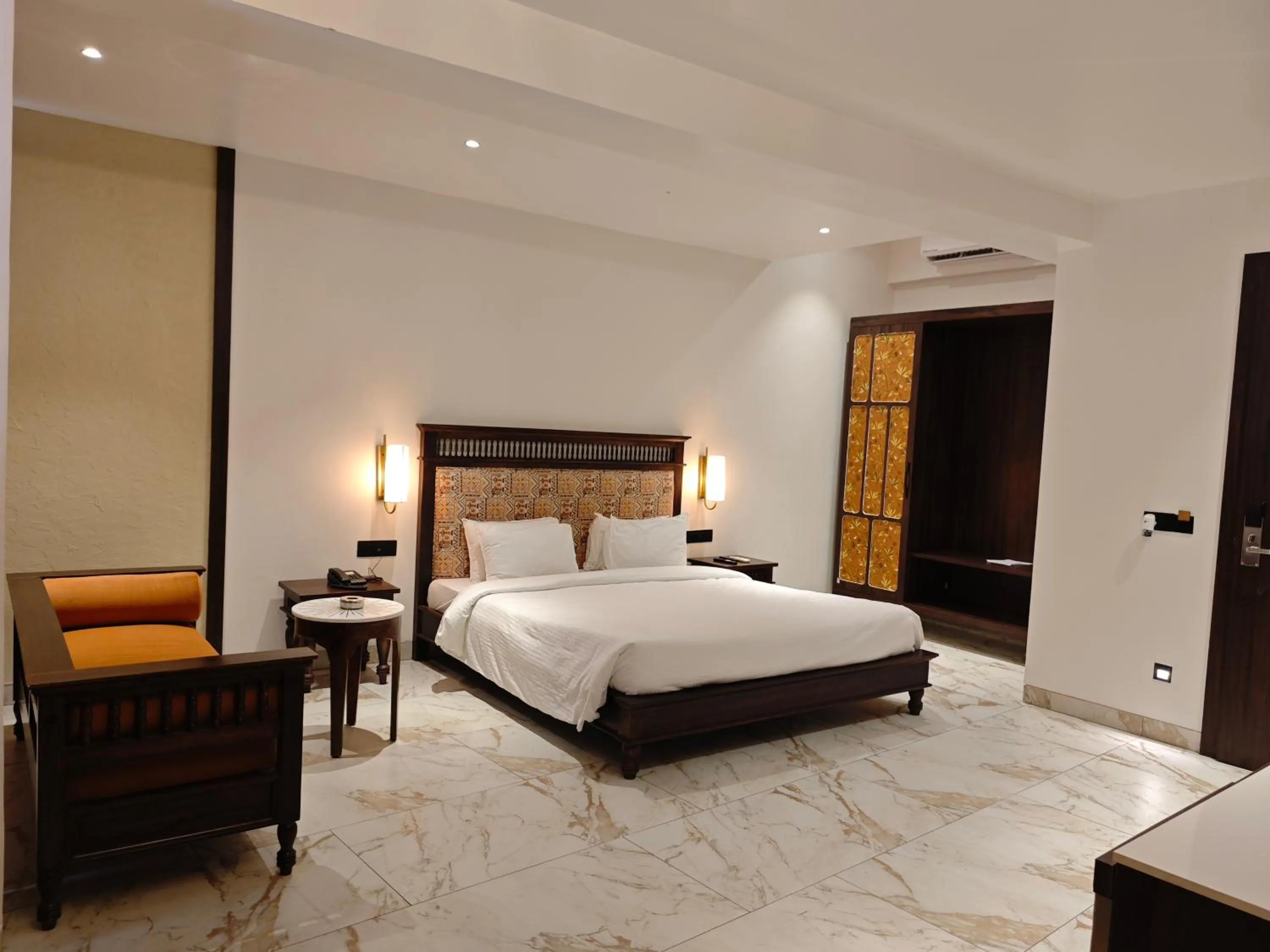 Bed in Manas Lifestyle Resort Igatpuri