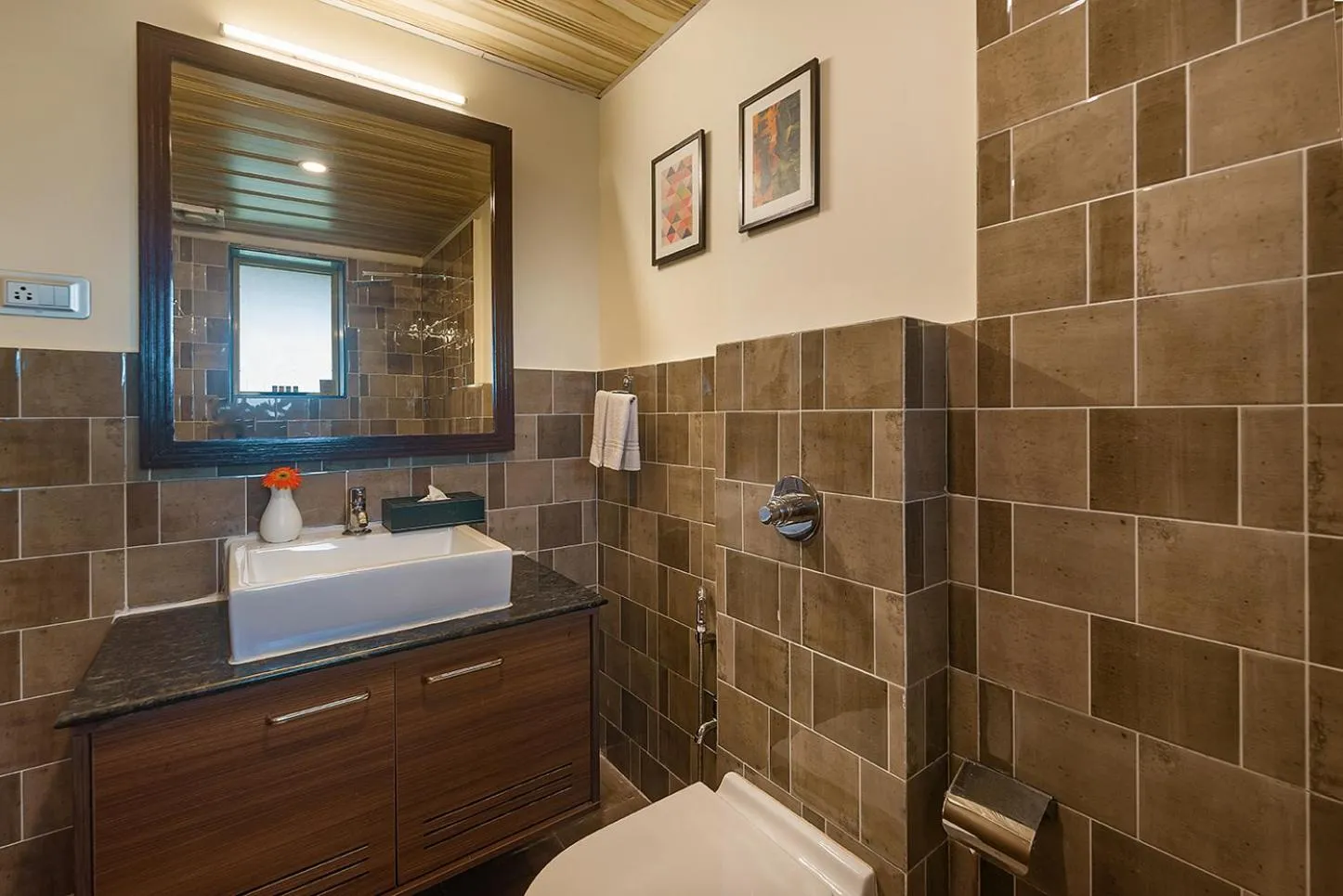 Bathroom in Manas Lifestyle Resort Igatpuri