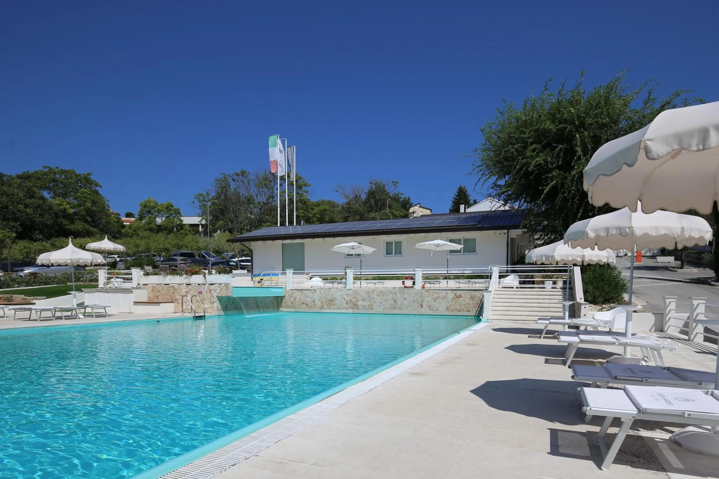 Pool view in Green Garden Village