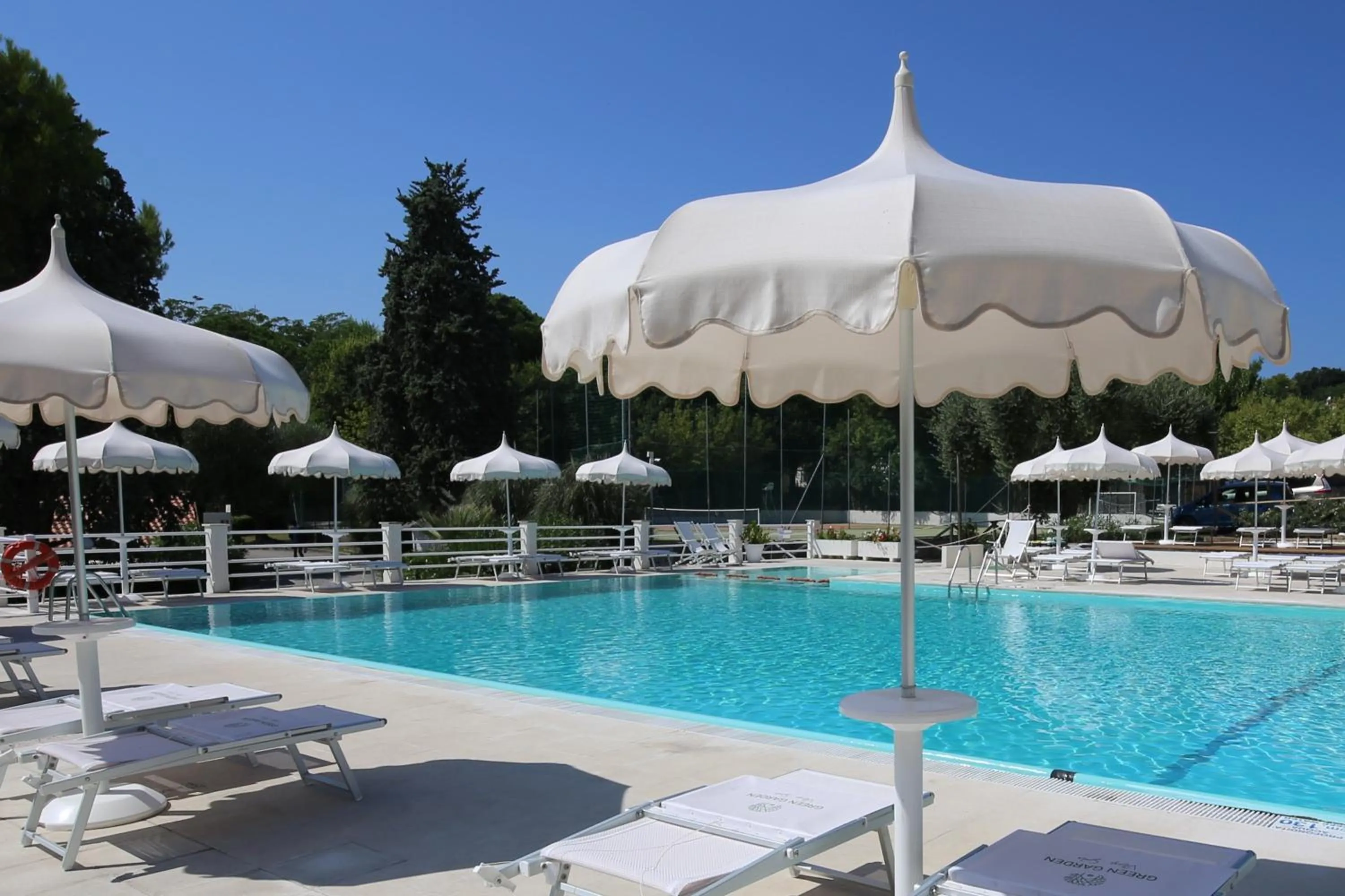 Swimming pool in Green Garden Village