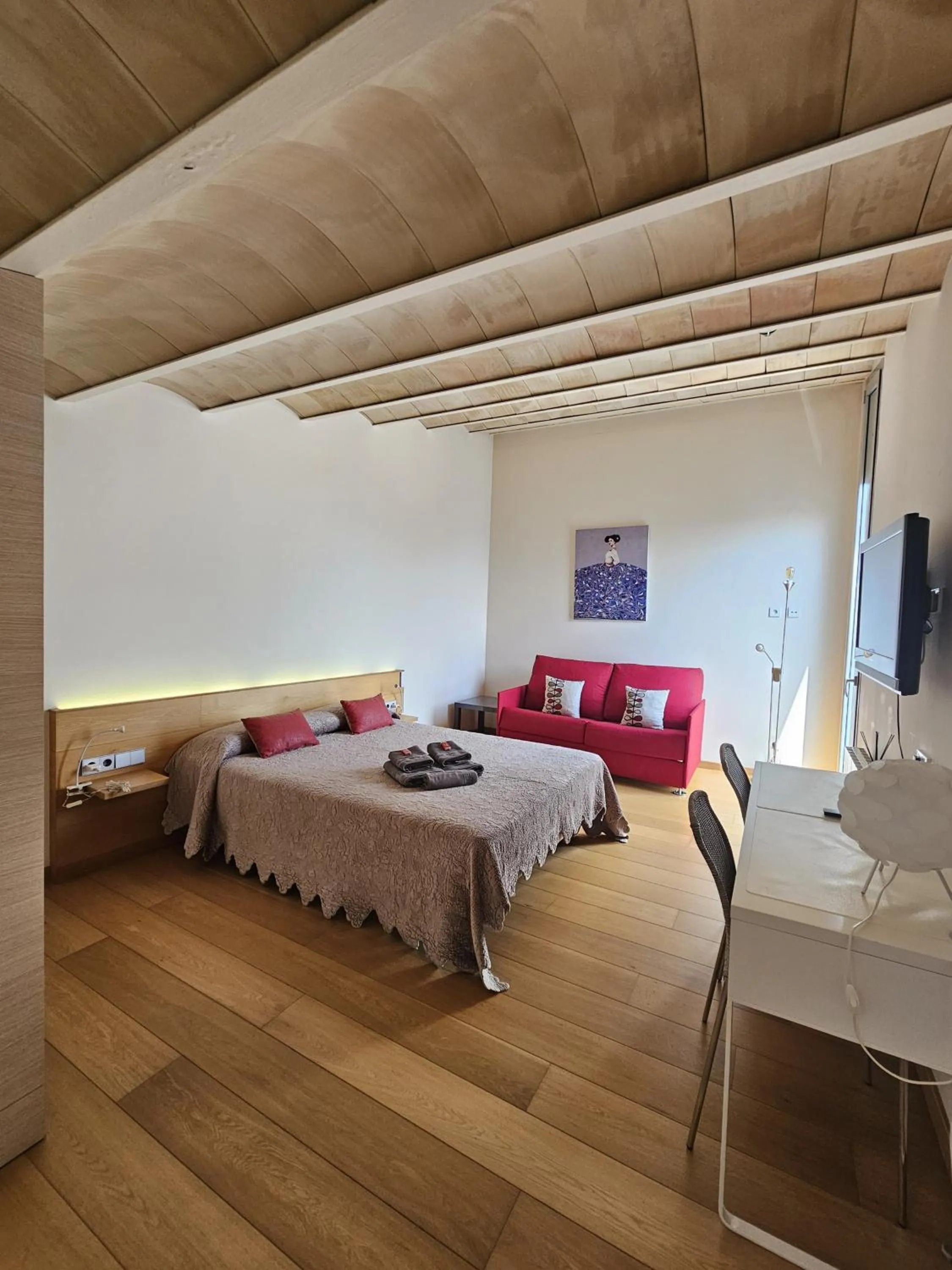 Bed in Hotel Can Bo De Pau