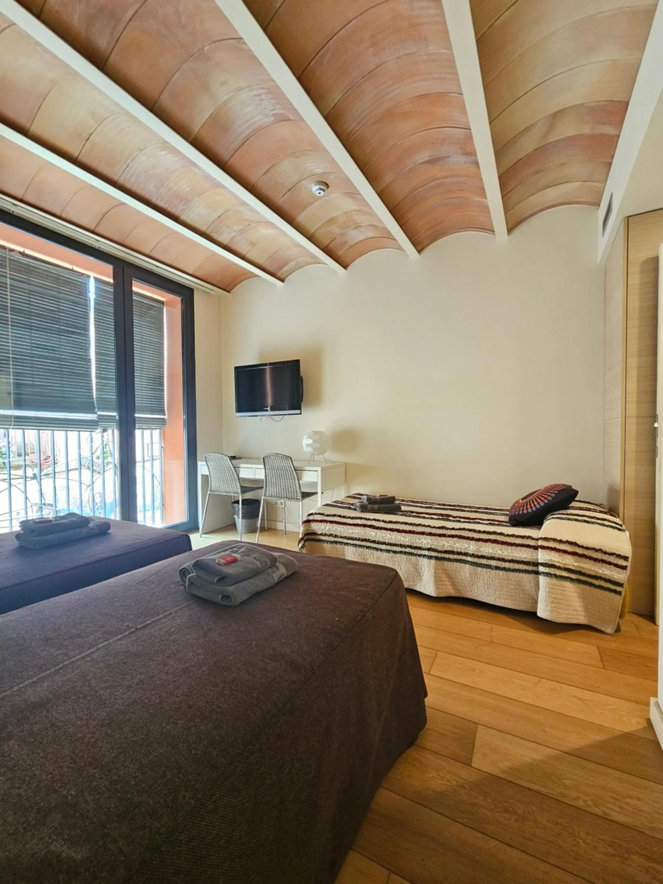 Bed in Hotel Can Bo De Pau