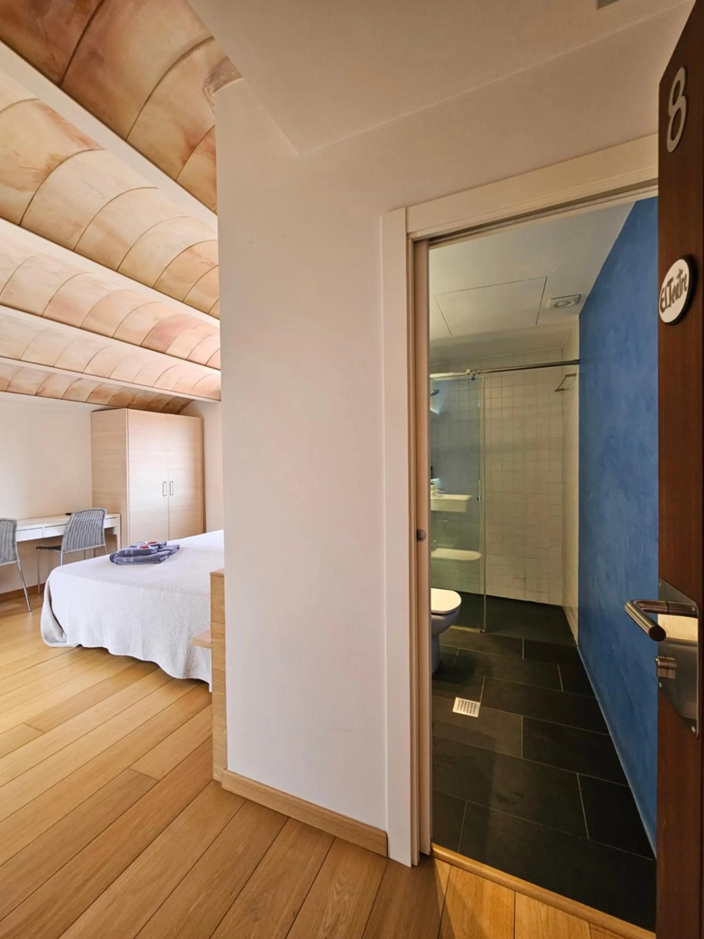 Bed in Hotel Can Bo De Pau