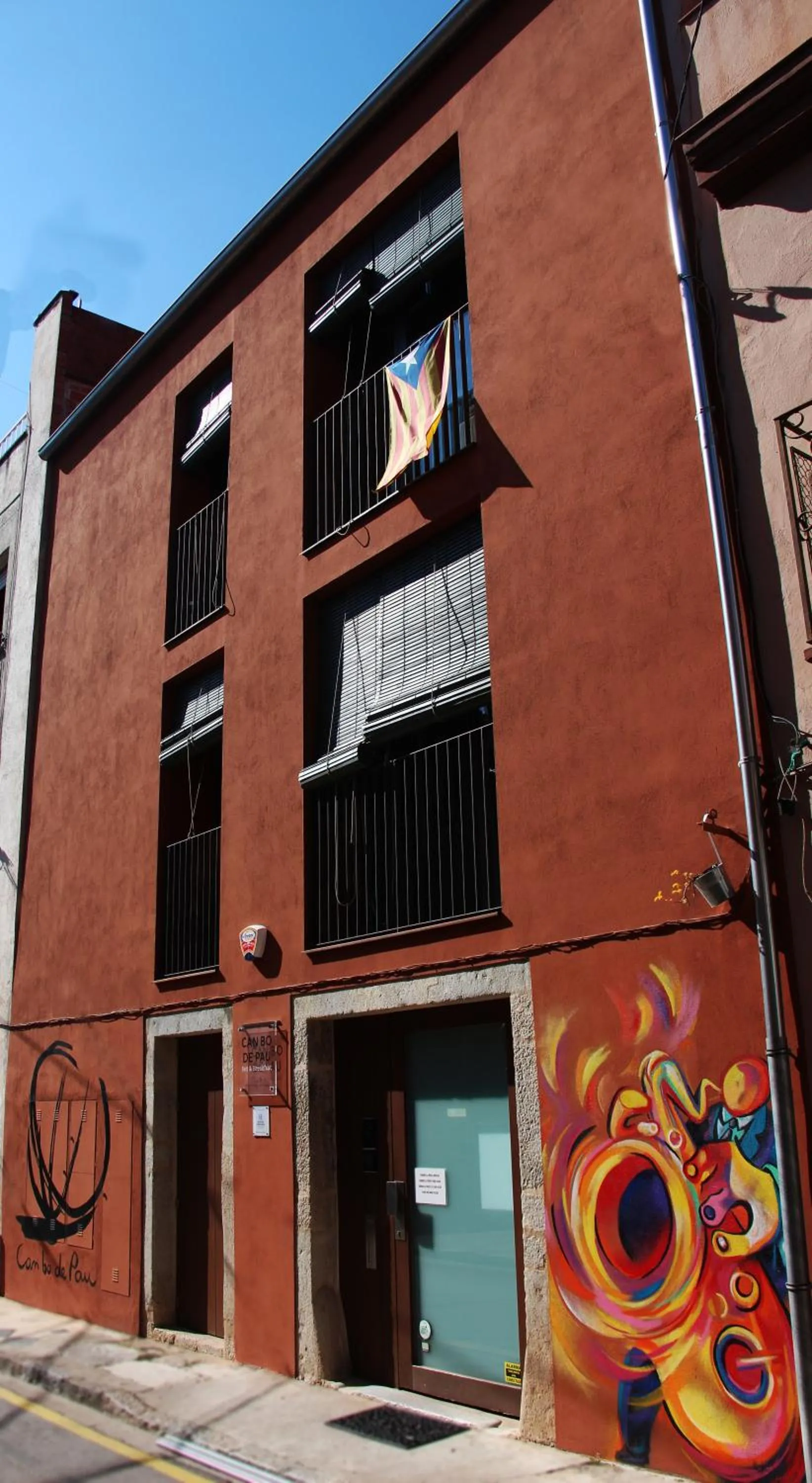 Facade/entrance in Hotel Can Bo De Pau