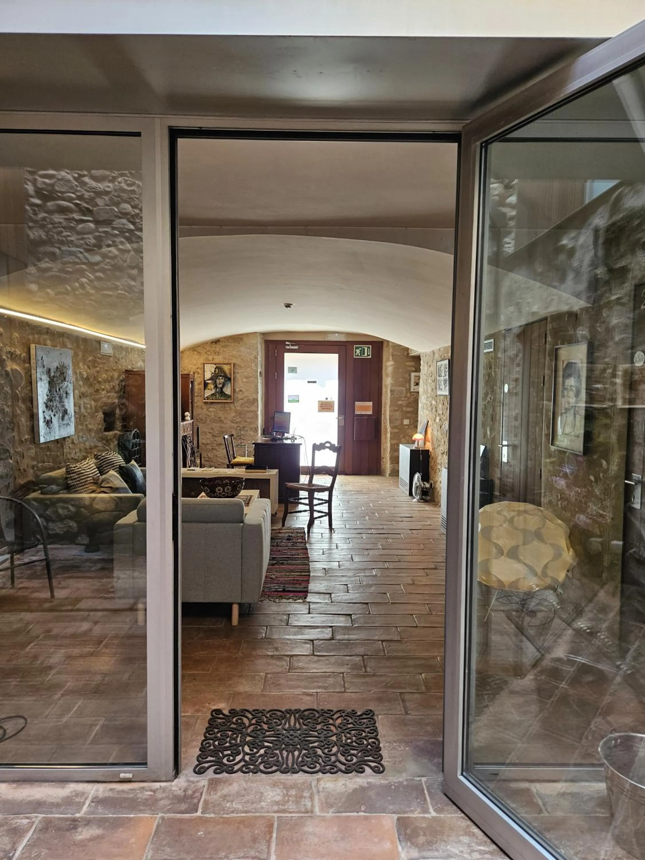 Living room in Hotel Can Bo De Pau