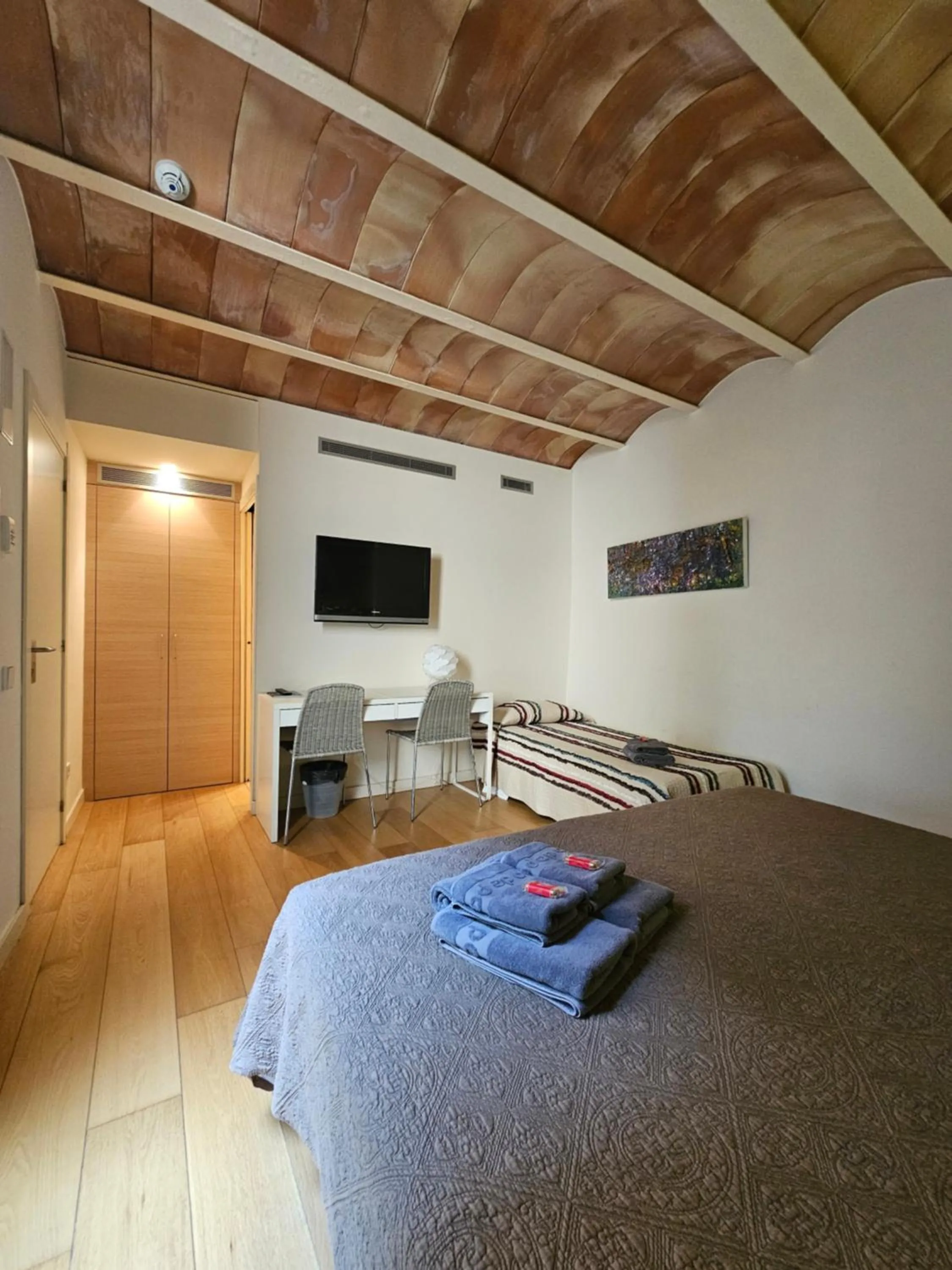 Bed in Hotel Can Bo De Pau