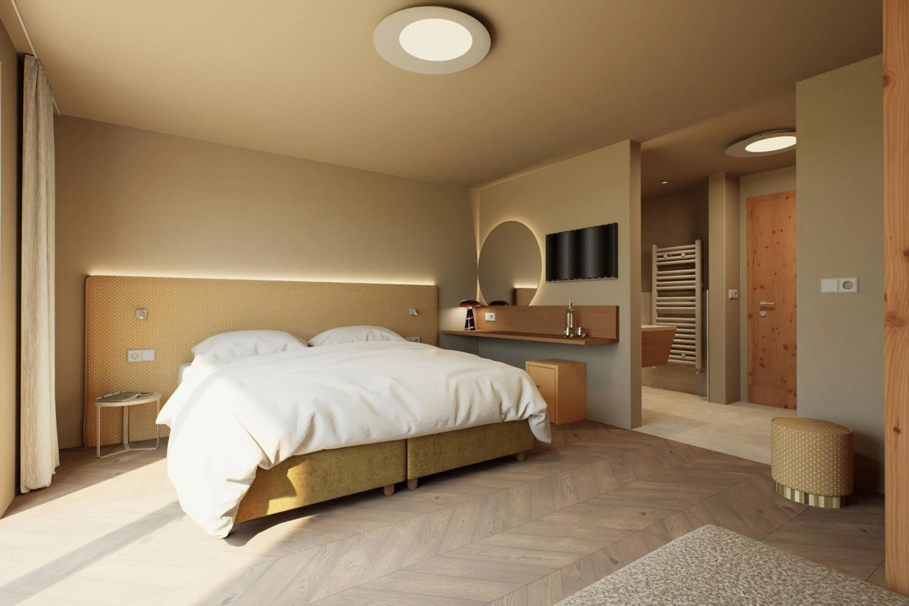 Photo of the whole room, Bed in Adults only Hotel Grafenstein